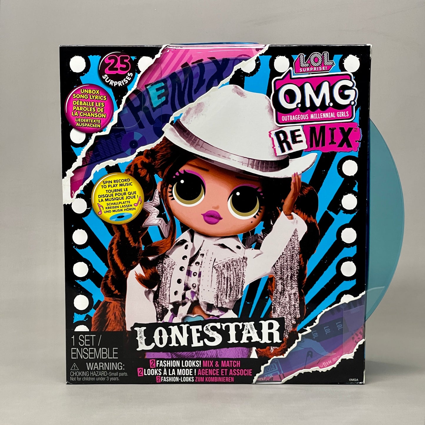 LOL Surprise OMG Remix Lonestar Doll w/ Surprises Ages 4 & up (New)