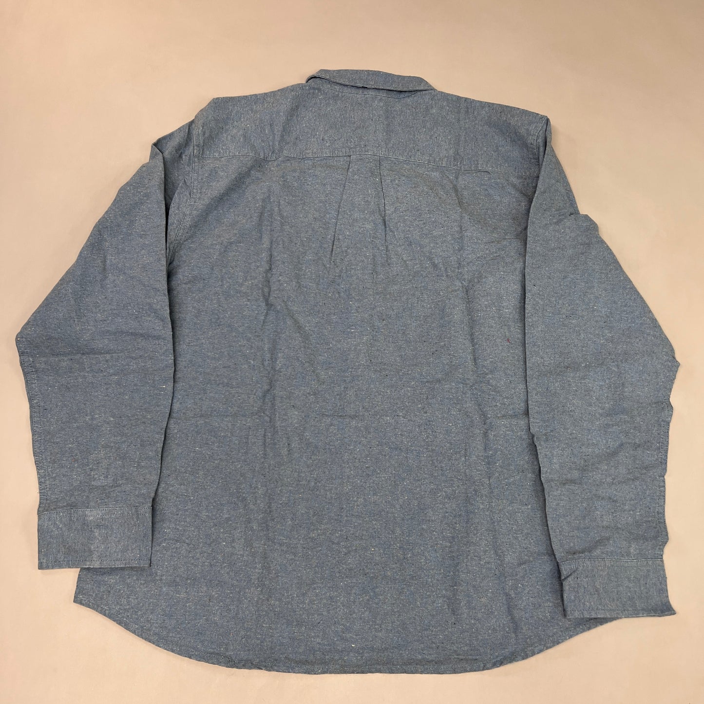 PRANA Hampstead Men's Shirt Sz XL SL Danish Blue 1964421 (New)