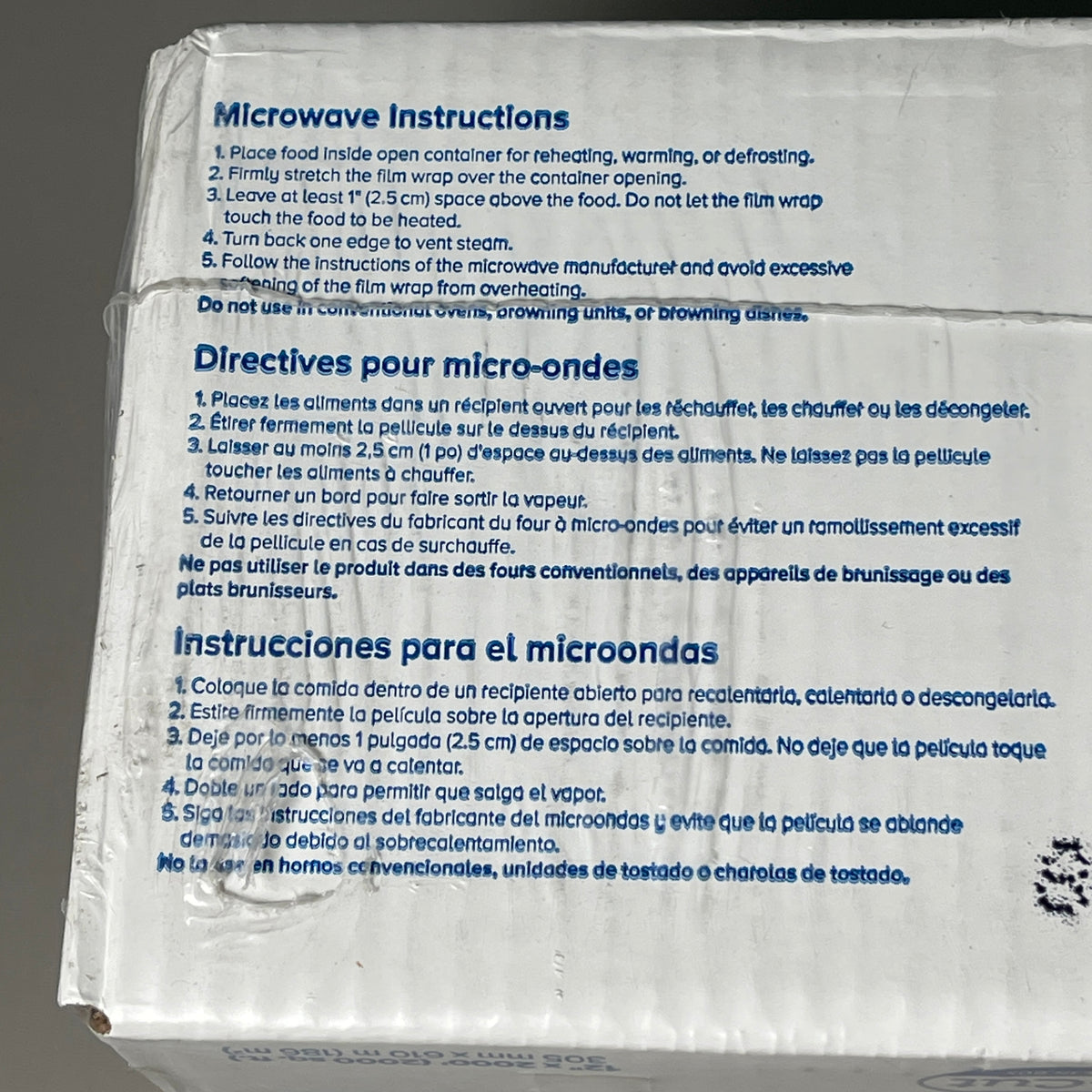 BERRY SEALWRAP Professional Grade Food Wrap Film 12" x 2000' W/ EZ-Cut Blade J1504328 (New)