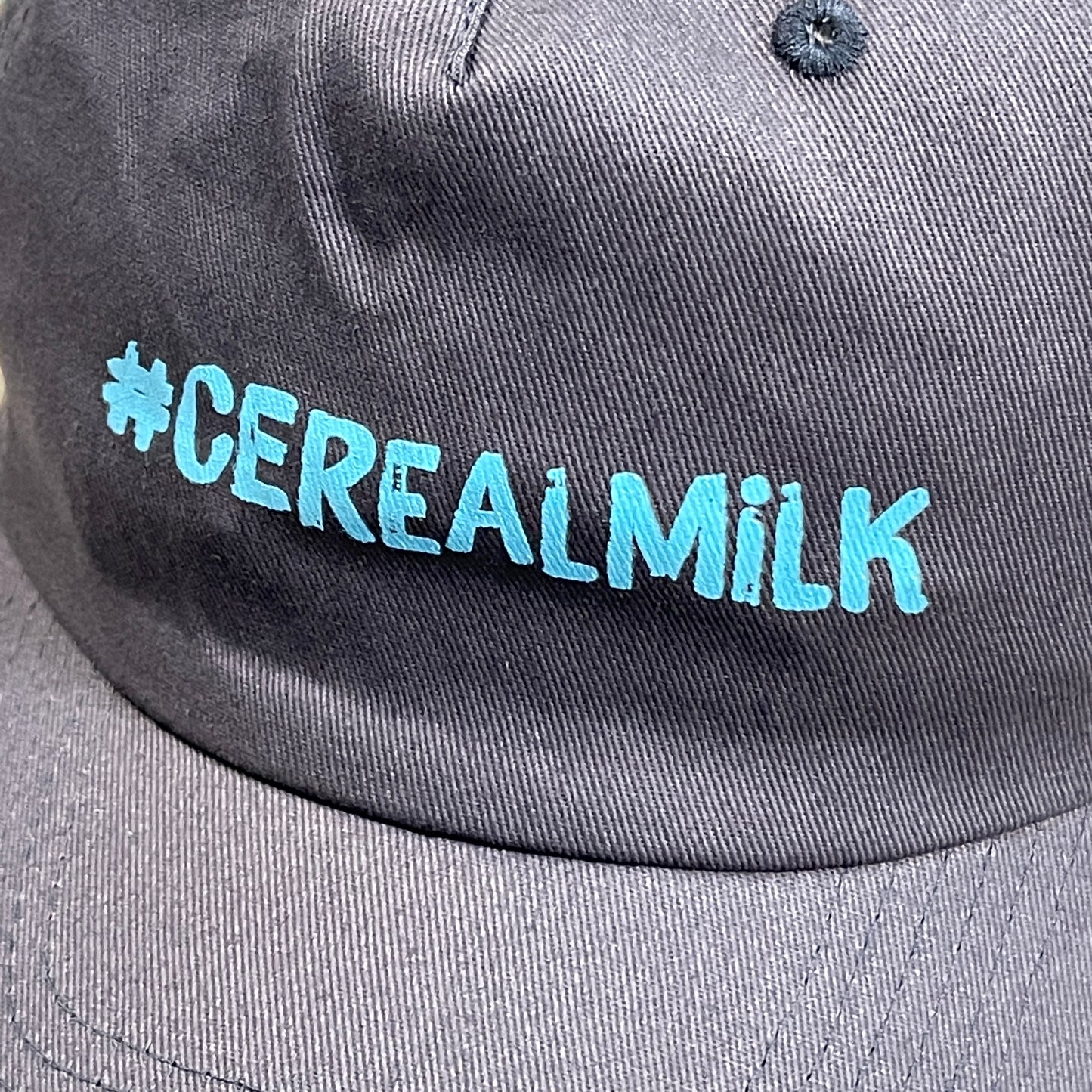 HITWEAR Cap "#Cerealmilk" Logo Adjustable Blue Trucker Hat (New)
