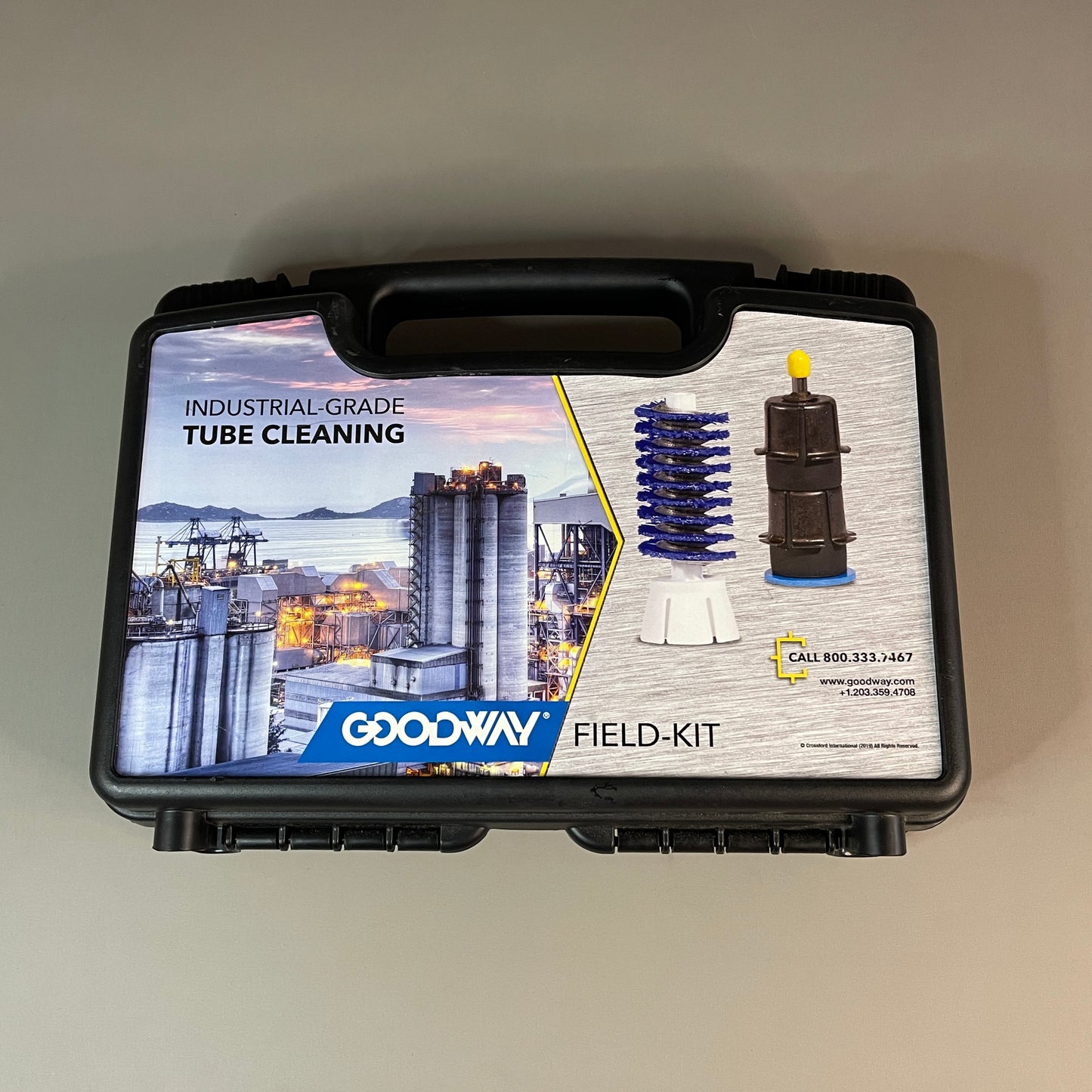 GOODWAY Industrial-Grade Tube Cleaning Field Kit 20 Pieces W/ Case (New)