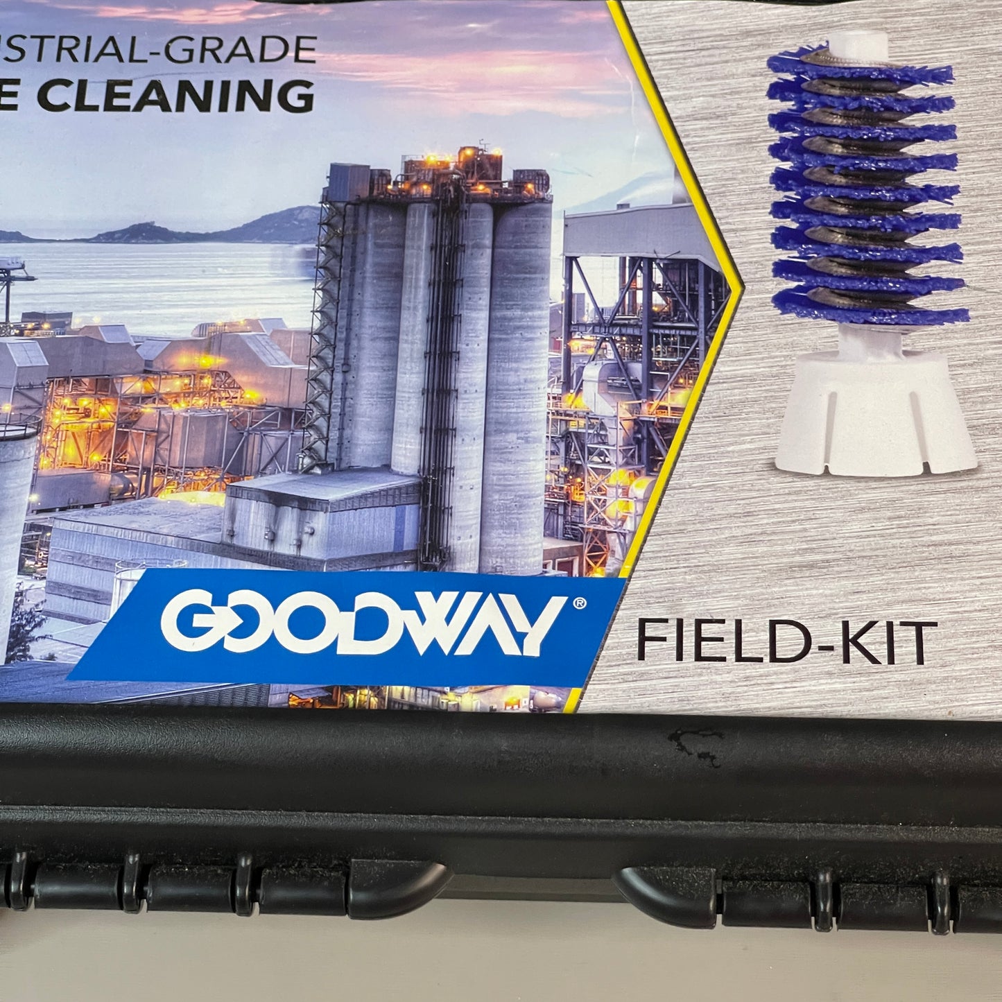 GOODWAY Industrial-Grade Tube Cleaning Field Kit 20 Pieces W/ Case (New)