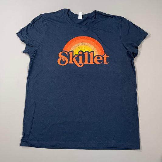 SKILLET Band Tee Shirt T-Shirt Youth Sz 2XL Blue/Orange (New)