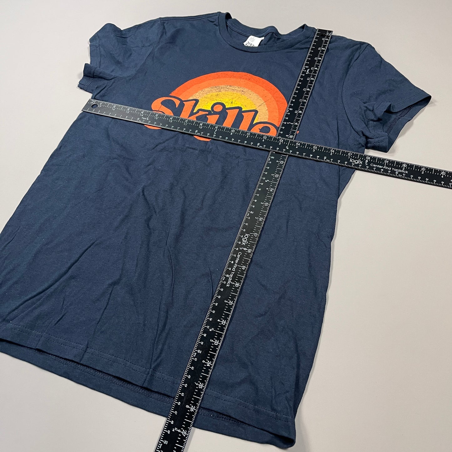 SKILLET Band Tee Shirt T-Shirt Youth Sz XL Blue/Orange (New)