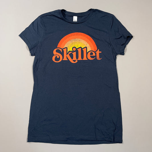 SKILLET Band Tee Shirt T-Shirt Youth Sz L Blue/Orange (New)