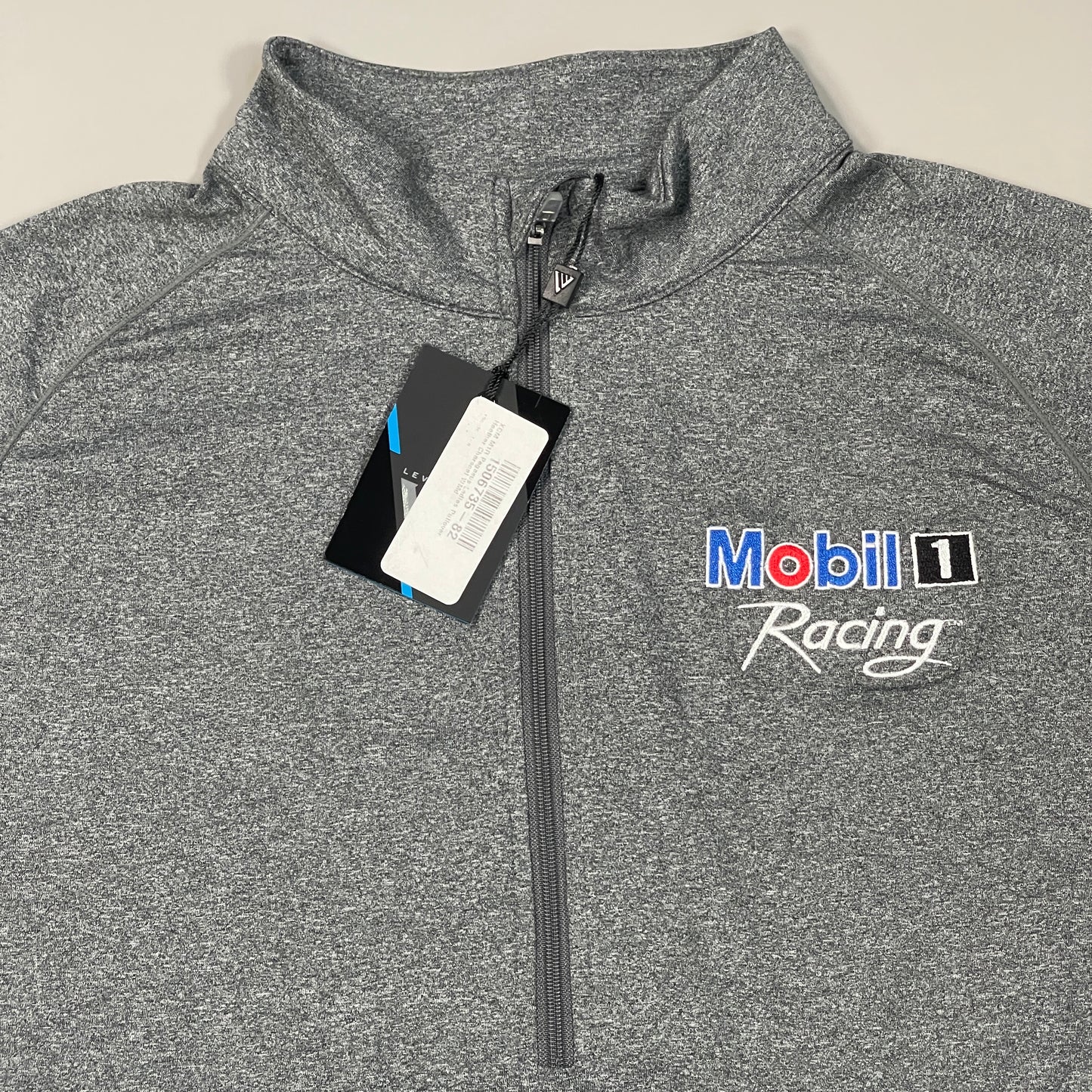 MOBILE 1 RACING M1R Pegasus Pullover Top Women's Sz M Heather Charcoal Grey (New)