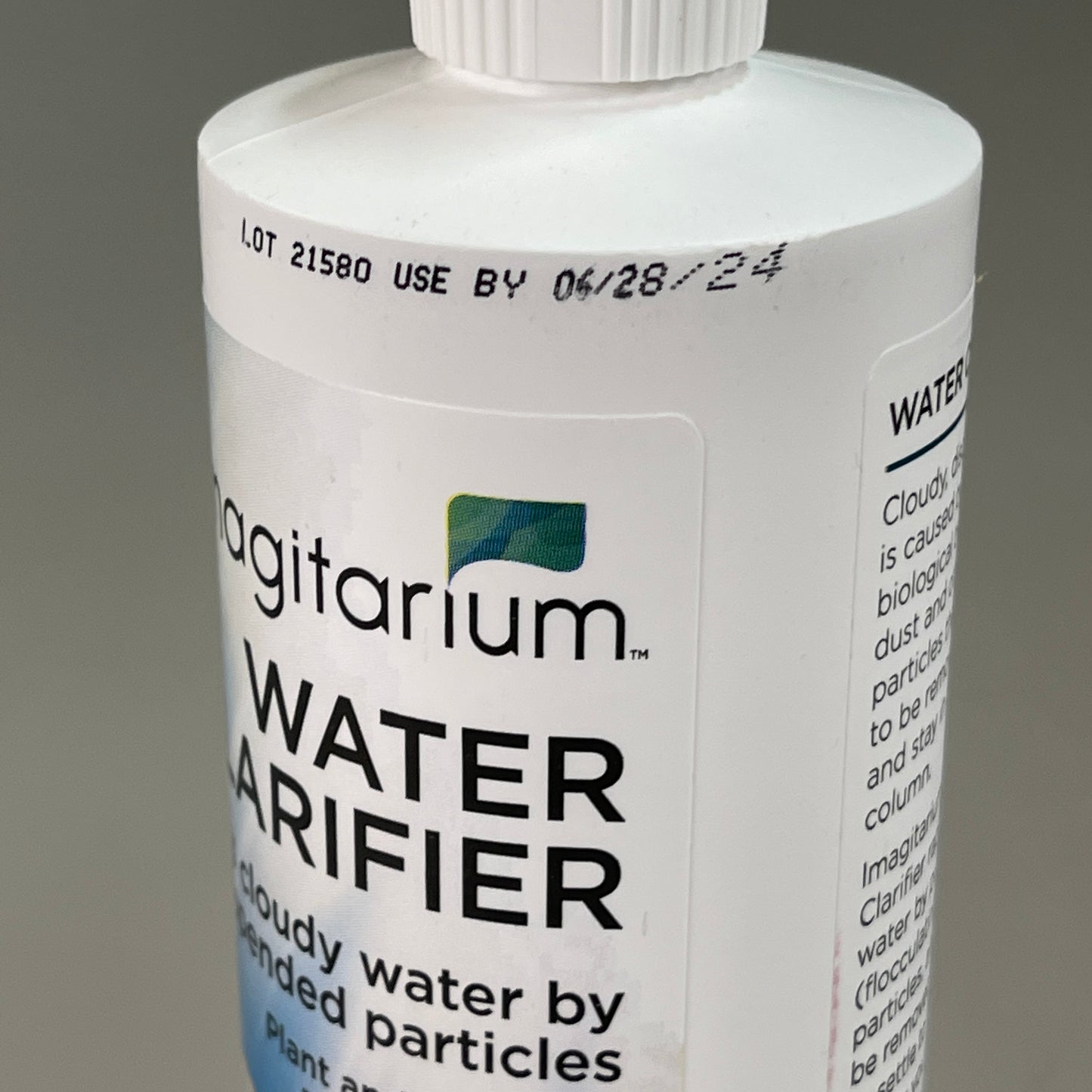 IMAGITARIUM Water Clarifier Quickly Clears Cloudy Water Freshwater & Saltwater 16OZ 06/24 (New)