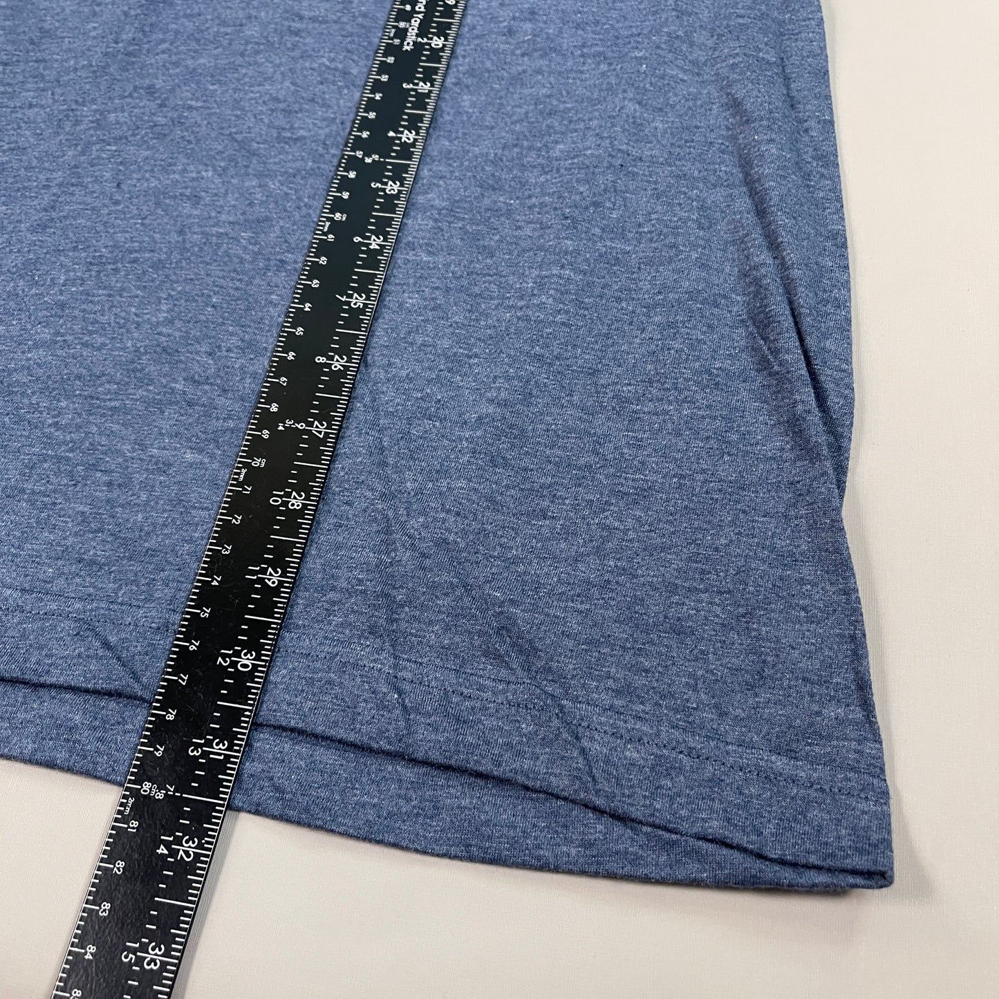 TULTEX Blank T-Shirt  50/50 Cotton/Poly Blend Sz 2XL / XXL Navy Heather 202 MPN8503 (New)