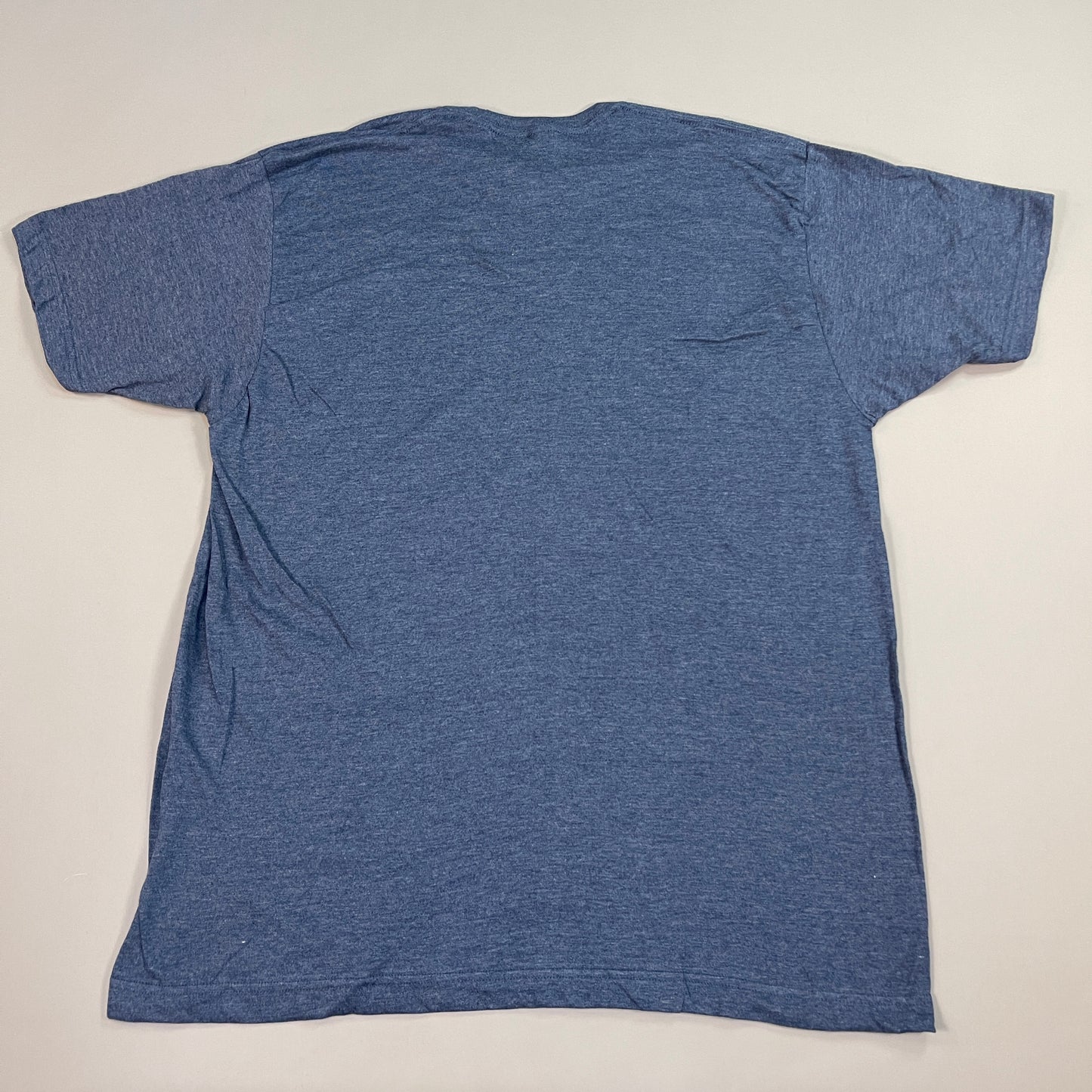 TULTEX Blank T-Shirt  50/50 Cotton/Poly Blend Sz 2XL / XXL Navy Heather 202 MPN8503 (New)