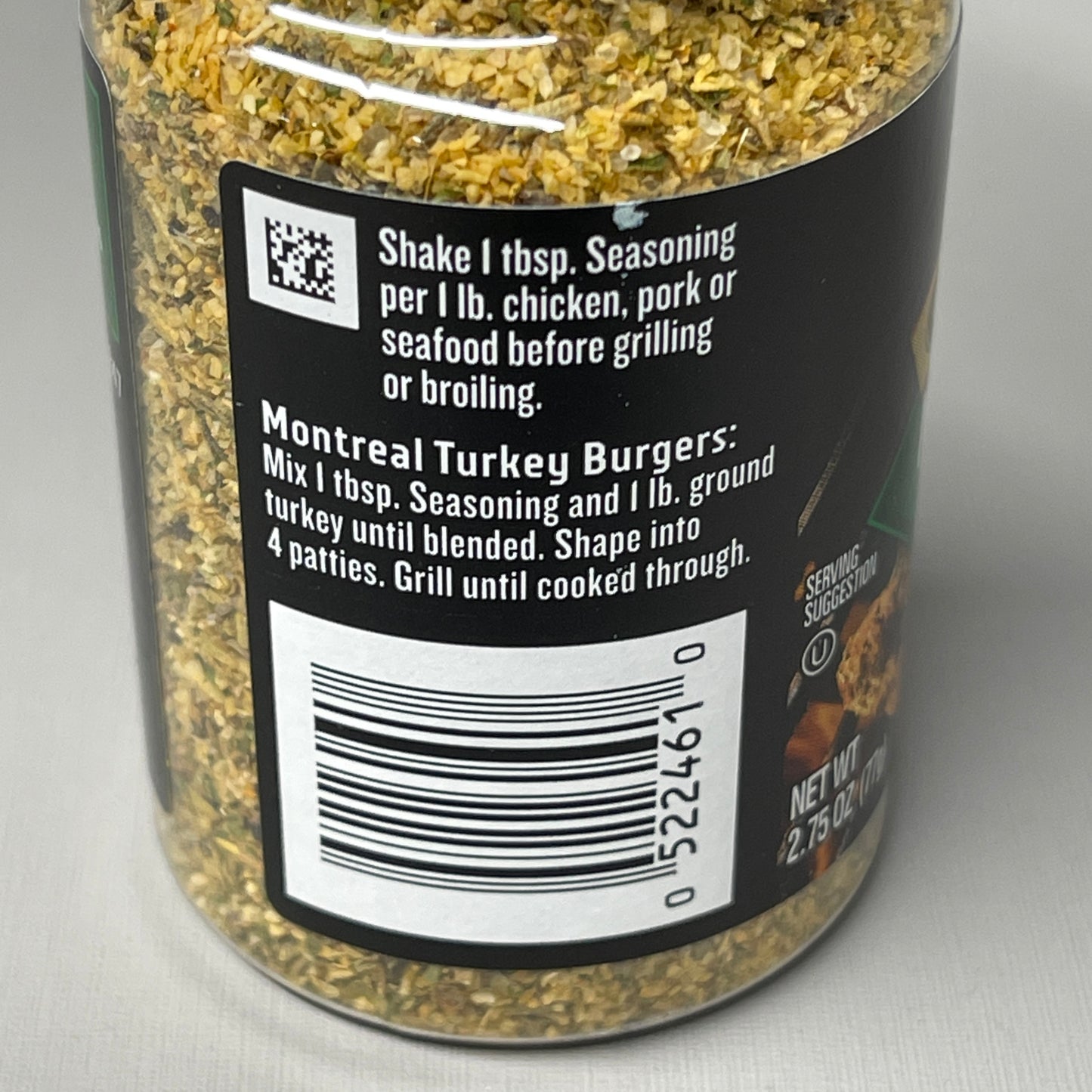 Hamburger Seasoning, 2.75 oz (77 g)