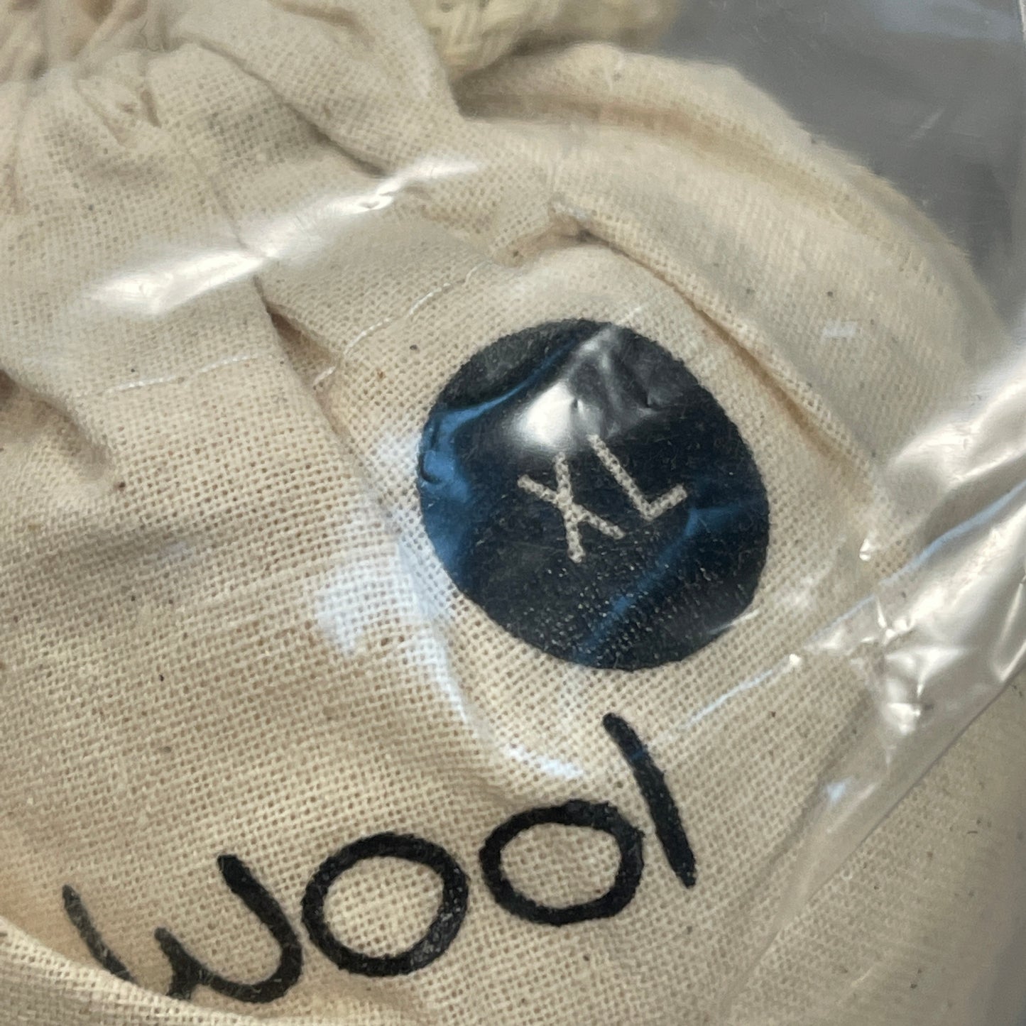 ECOIGY Handmade Wool Dryer Balls 100% New Zealand Wool Set of 6 White XL (New)