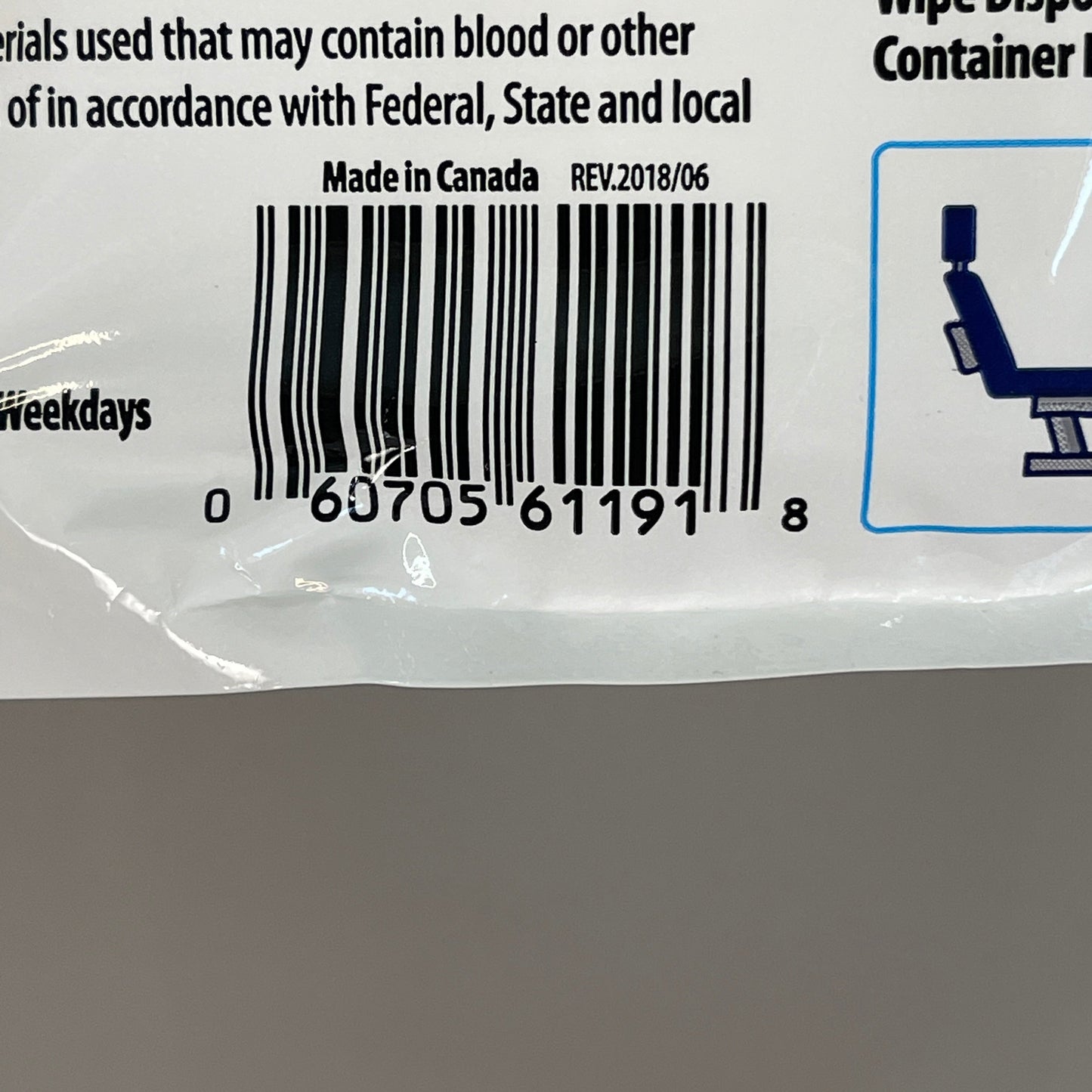 Z@ MYCOLIO (MAXILL) Disinfectant Wipes - CASE OF 8 REFILL BAGS! Expires 07/22 (New) E
