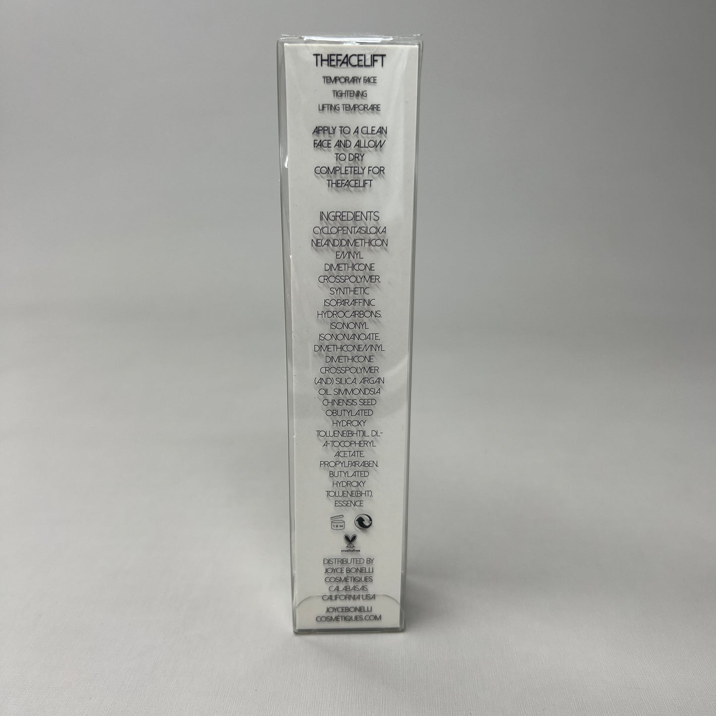 THE FACE LIFT Temporary Face Tightening Concentrate 4 oz (NEW)