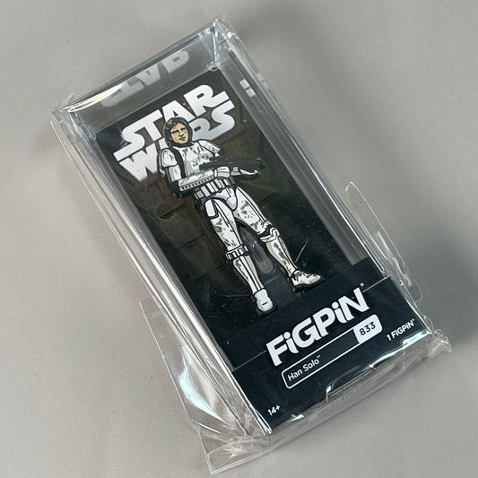 FIGPIN / DISNEY Han Solo Star Wars A New Hope Comic Con Logo Pin 833 (Locked New)