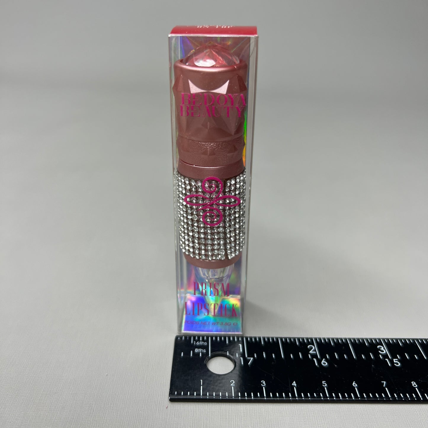 BEDOYA BEAUTY PRISM Matte Lipstick Cherry on Top Vegan Sz 3.8g Red (New)