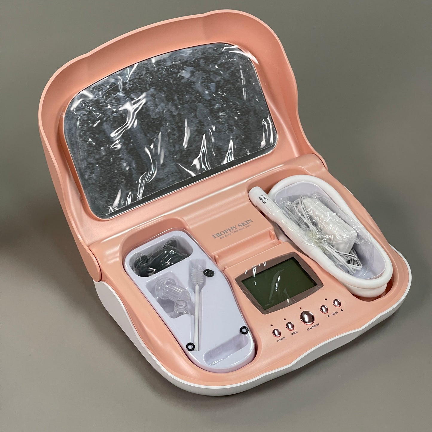 ZA@ TROPHY SKIN Microderm MD Microdermabrasion System Home TSMMD02-B Blush (AS-IS, Open Box)