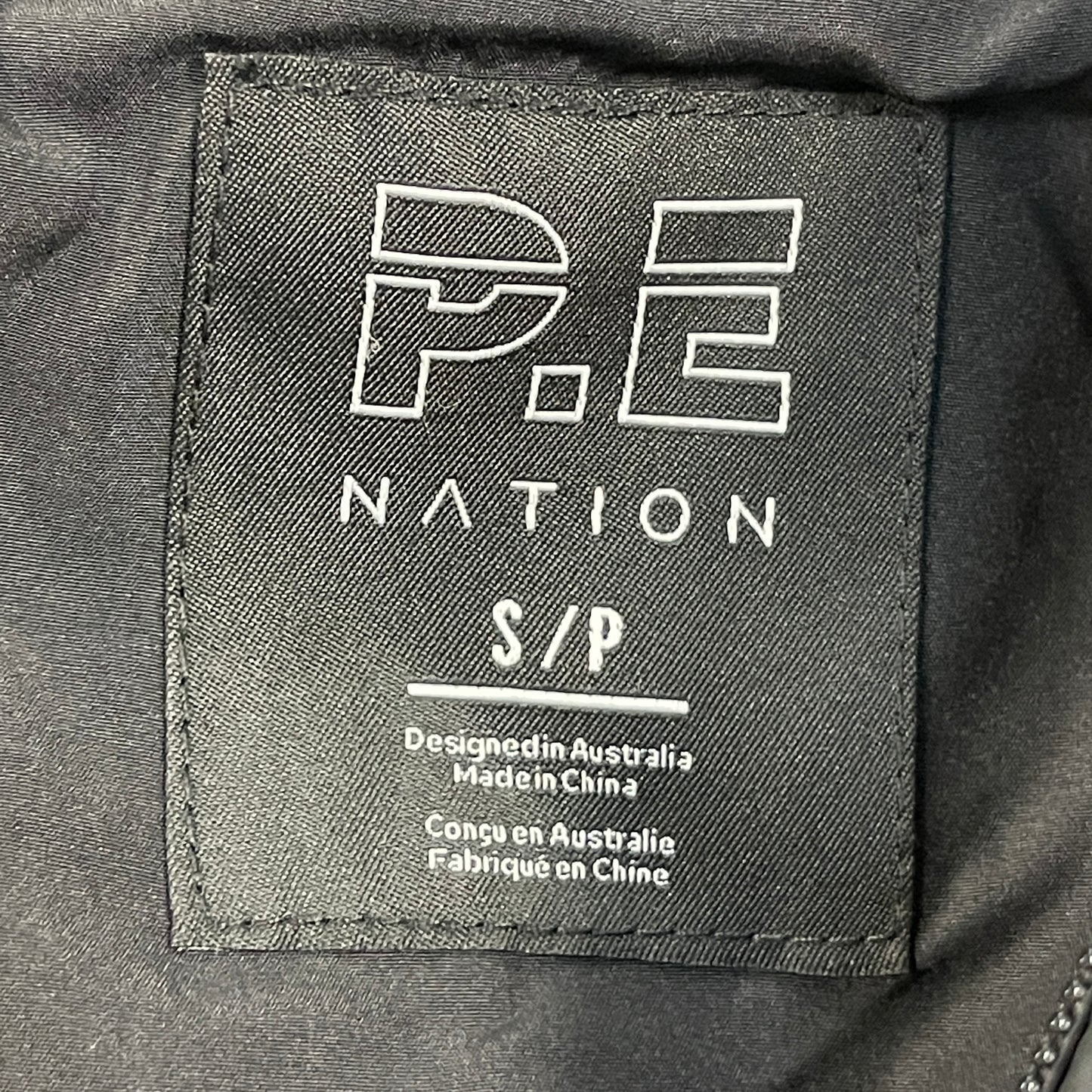 P.E NATION Power Forward Jacket Women's Sz Small Black 20PE1J113 (New)