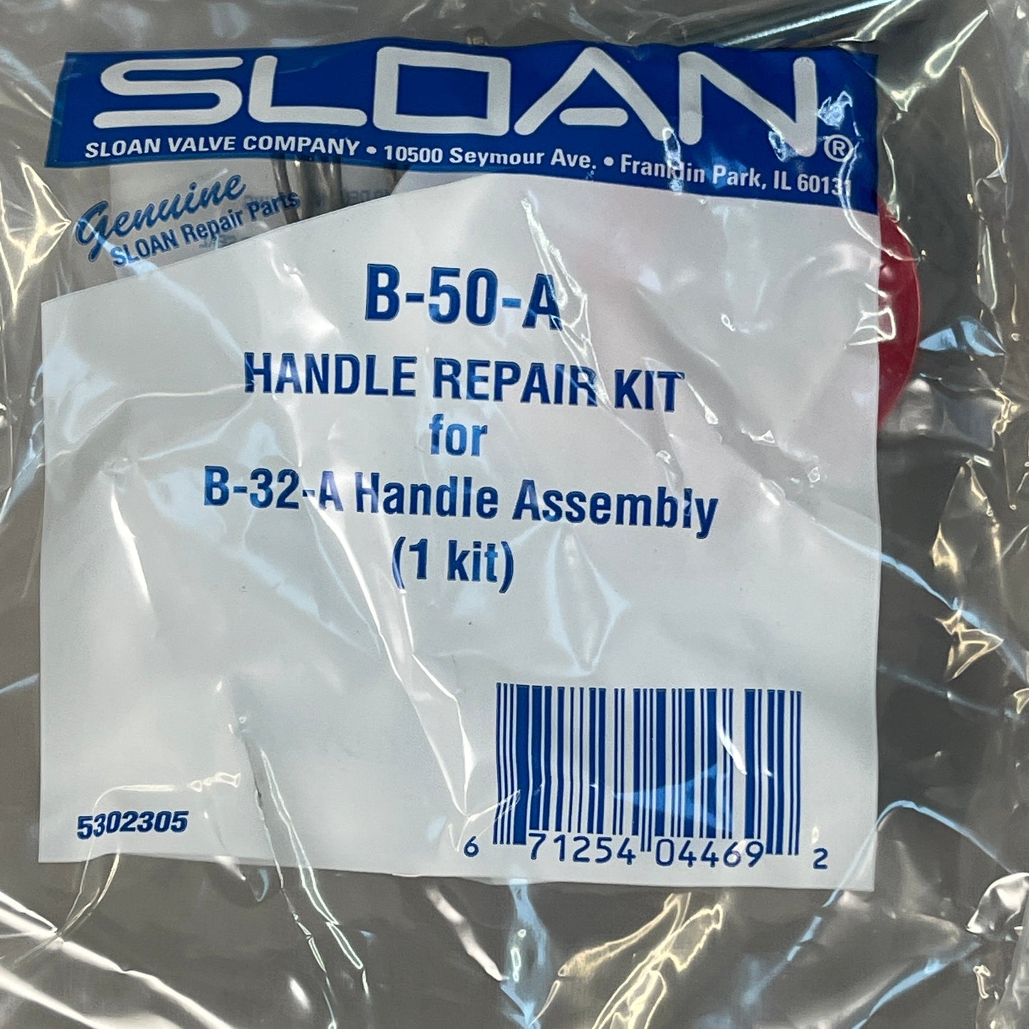 SLOAN Rebuild Kit Urinal 3.5gpf Flushometer Valve Water Closet R-1003-A