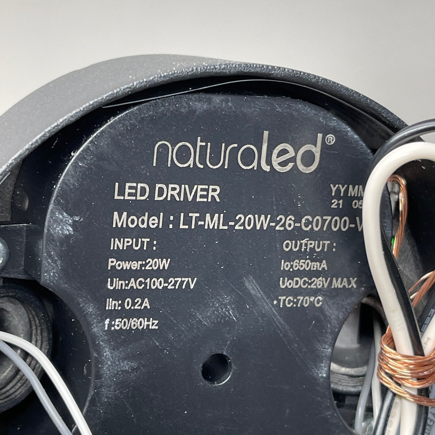 NATURALED LOT OF 3! Outdoor LED Security Lights w/ Motion Sensor 7031 (New)