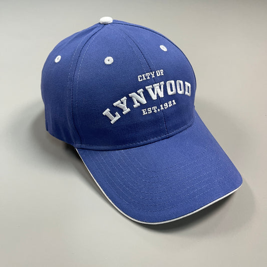 LYNWOOD "City Of Lynwood Est. 1921" Baseball Hat One Size Blue (New)