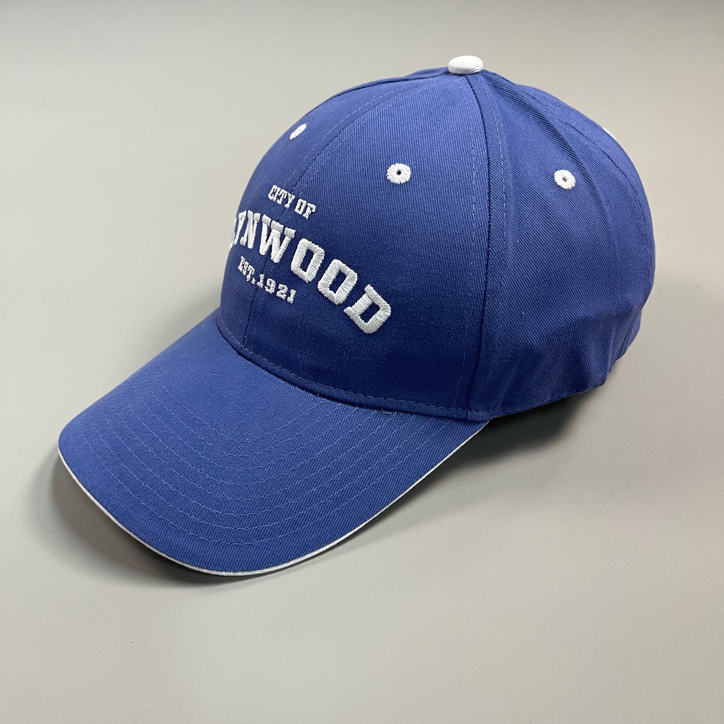 LYNWOOD "City Of Lynwood Est. 1921" Baseball Hat One Size Blue (New)