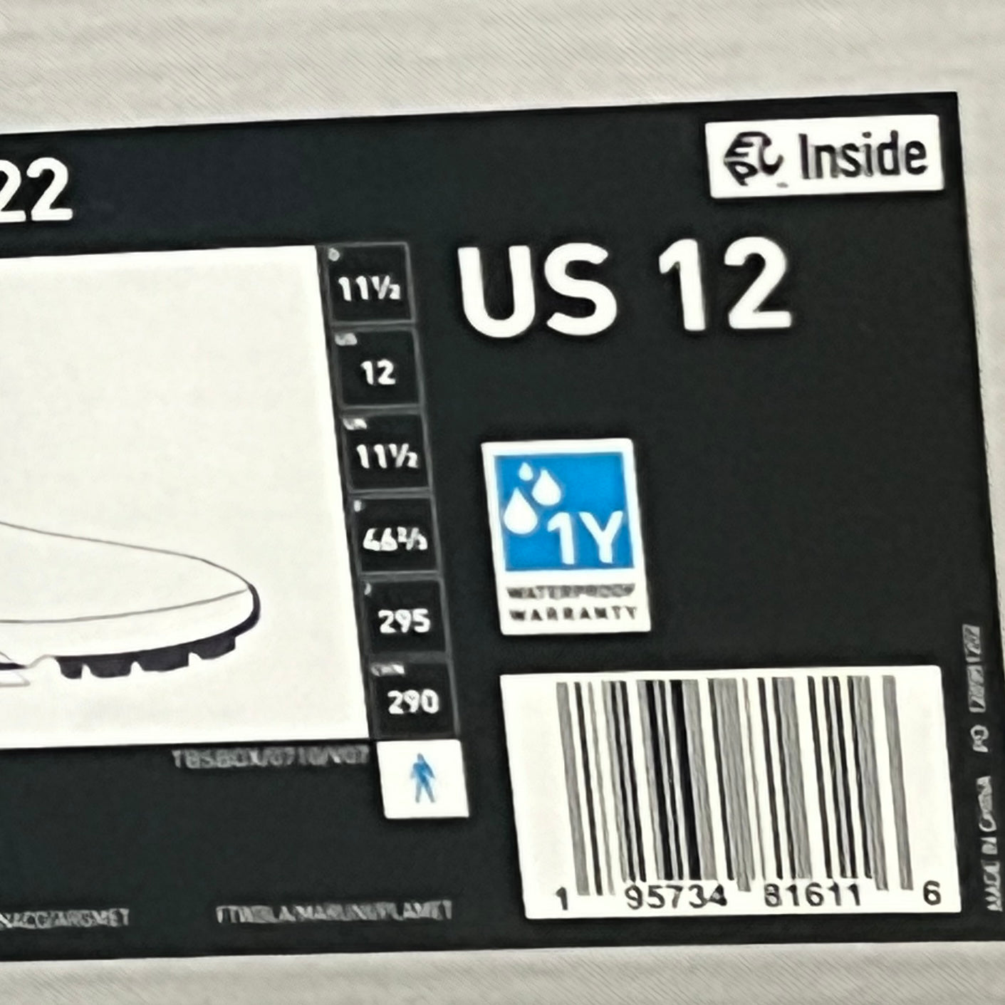 ADIDAS Golf Shoes TOUR360 22 Leather Men's Sz 12 White / Navy / Silver GV7247 (New)