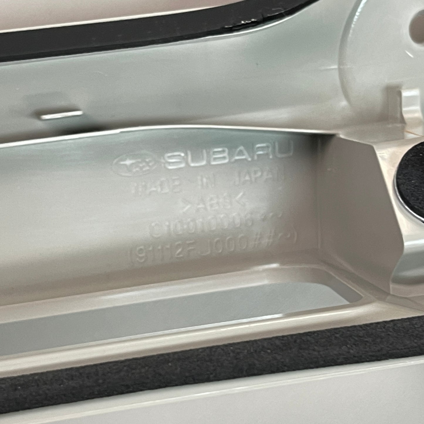 SUBARU OEM Crosstrek Impreza Rear Tail Gate Trim Molding Garnish 91111FJI80NN (New)