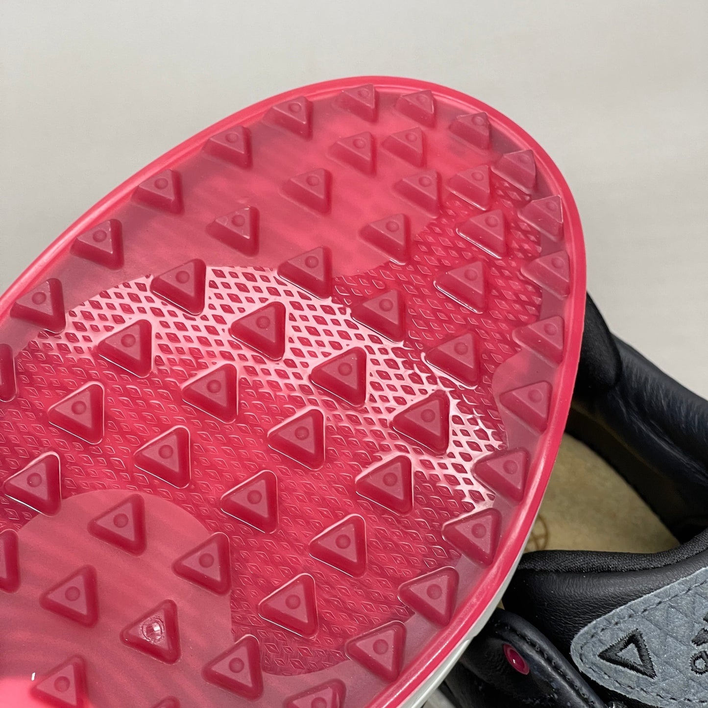 ADIDAS Golf Shoes Waterproof Flopshot Sz 8 Black / Grey / Burgundy GV9670 (New)