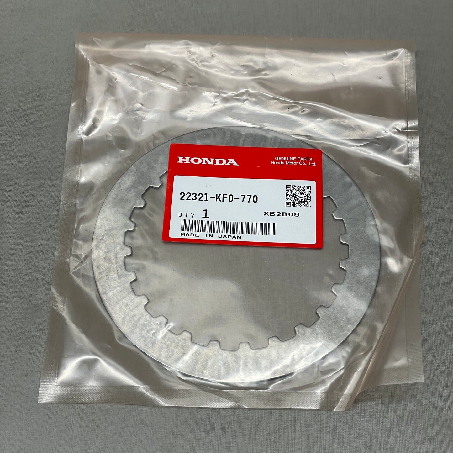 HONDA Clutch Plate CRF250 XR400R TRX450 300 22321-KF0-770 (New)