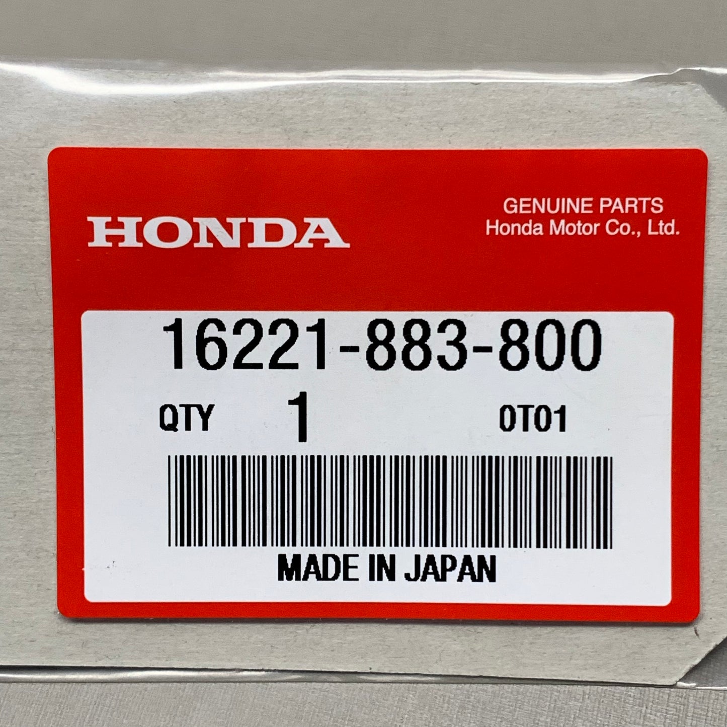 HONDA 10-PACK! Carburetor Gasket 16221-883-800 OEM (New)