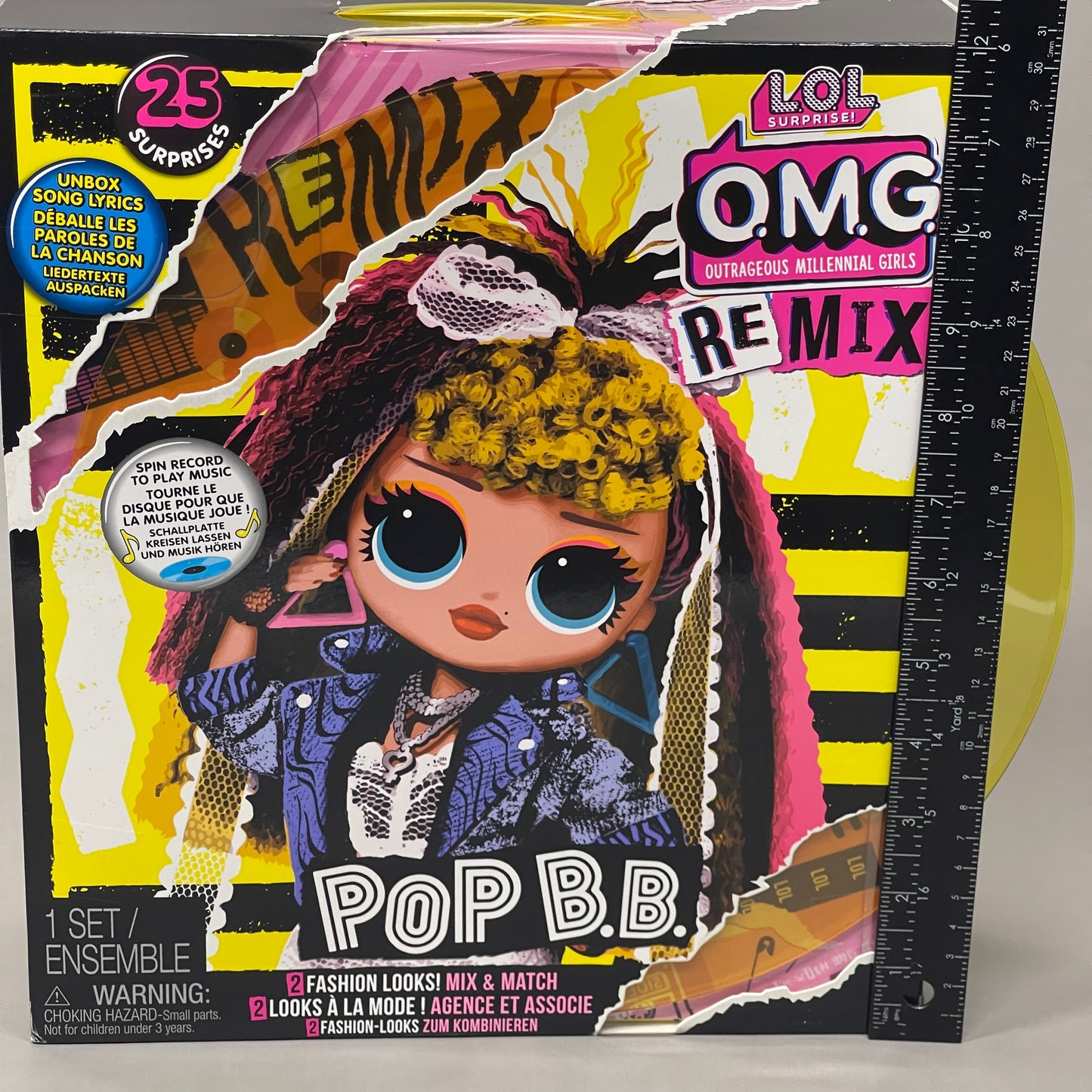 LOL Surprise OMG Remix Pop BB Doll w/ Surprises Ages 4 & up (New)