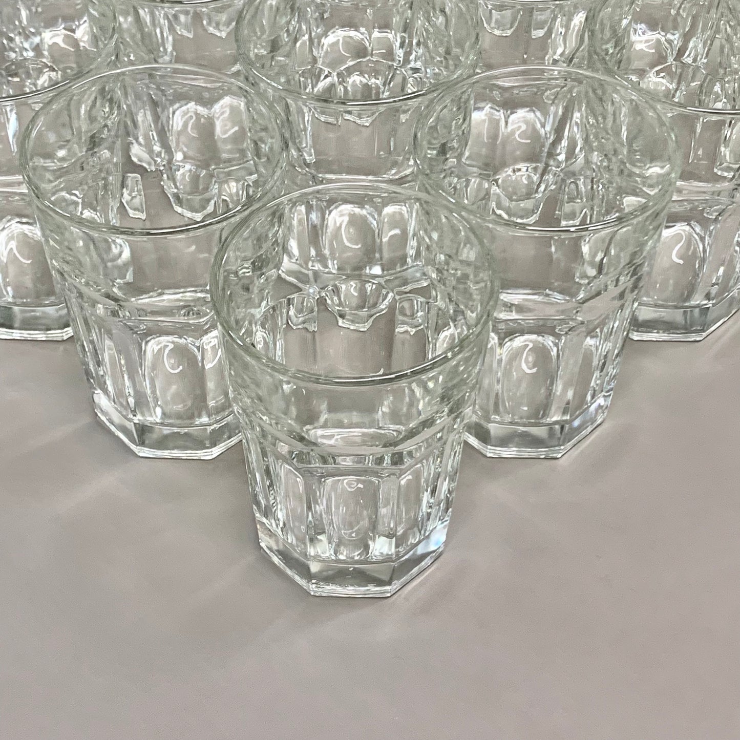 LIBBEY 3 Dozen (36) Glass +DuroTuff Gibraltar Beverage Glasses 12 oz 15238 (New)