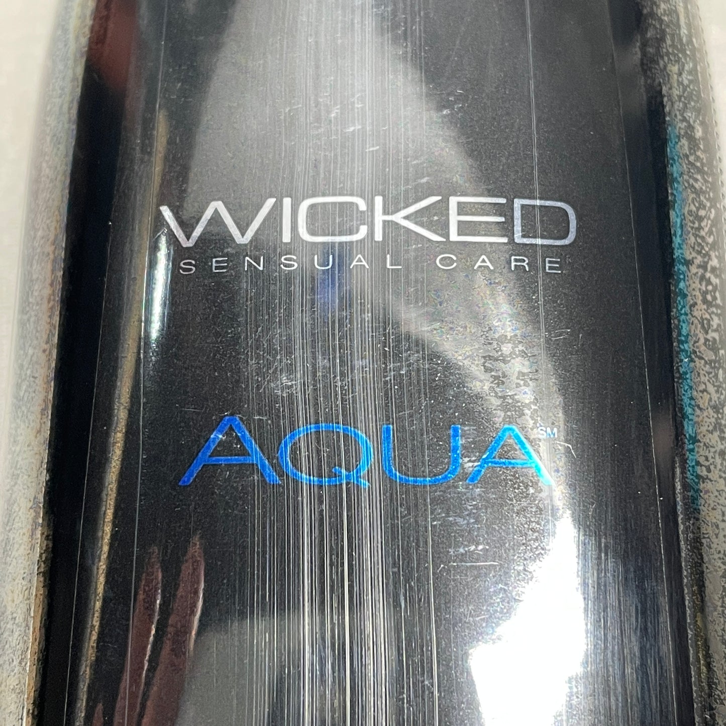 WICKED SENSUAL CARE Aqua Fragrance Free Water Based Intimate Lubricant 8.5 oz Exp. 12/23 (New)