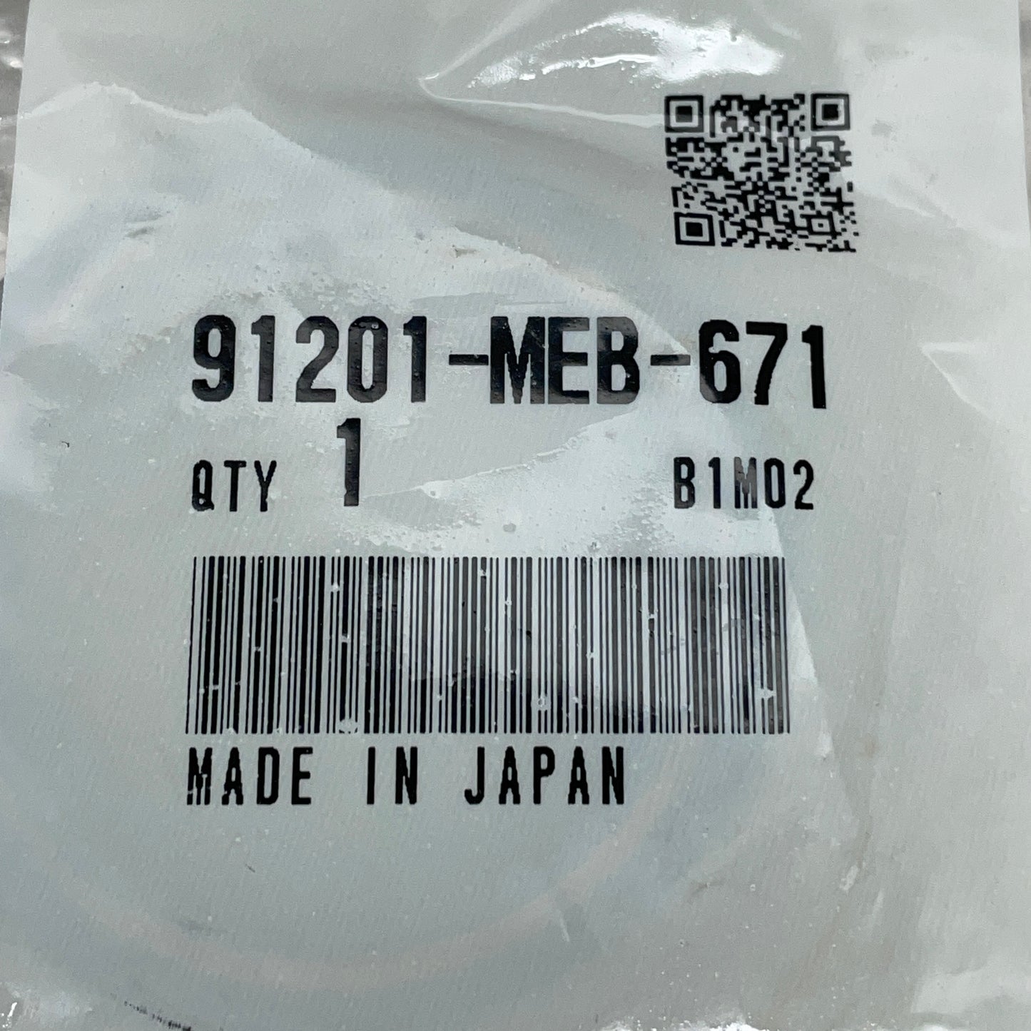 HONDA Oil Seal ARAI 38x52x7 CRF150 CRF250 CRF450 91201-MEB-671 OEM (New)