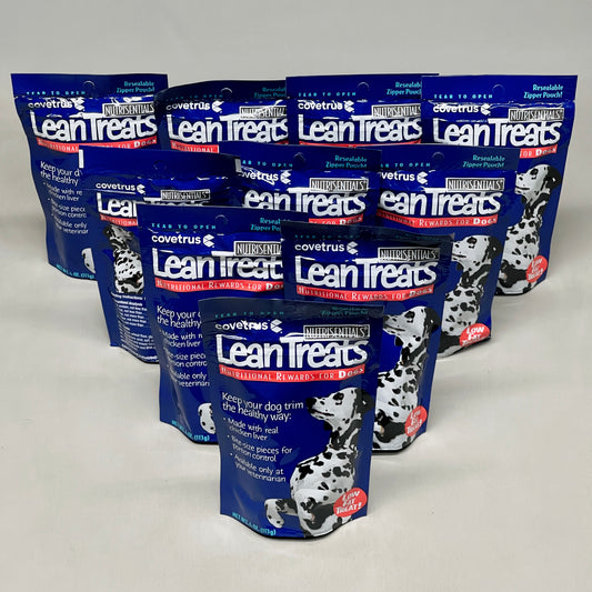 NUTRISENTIALS Lean Treats for Dogs 10 Pack of 4 oz Pouches 021164 6/24