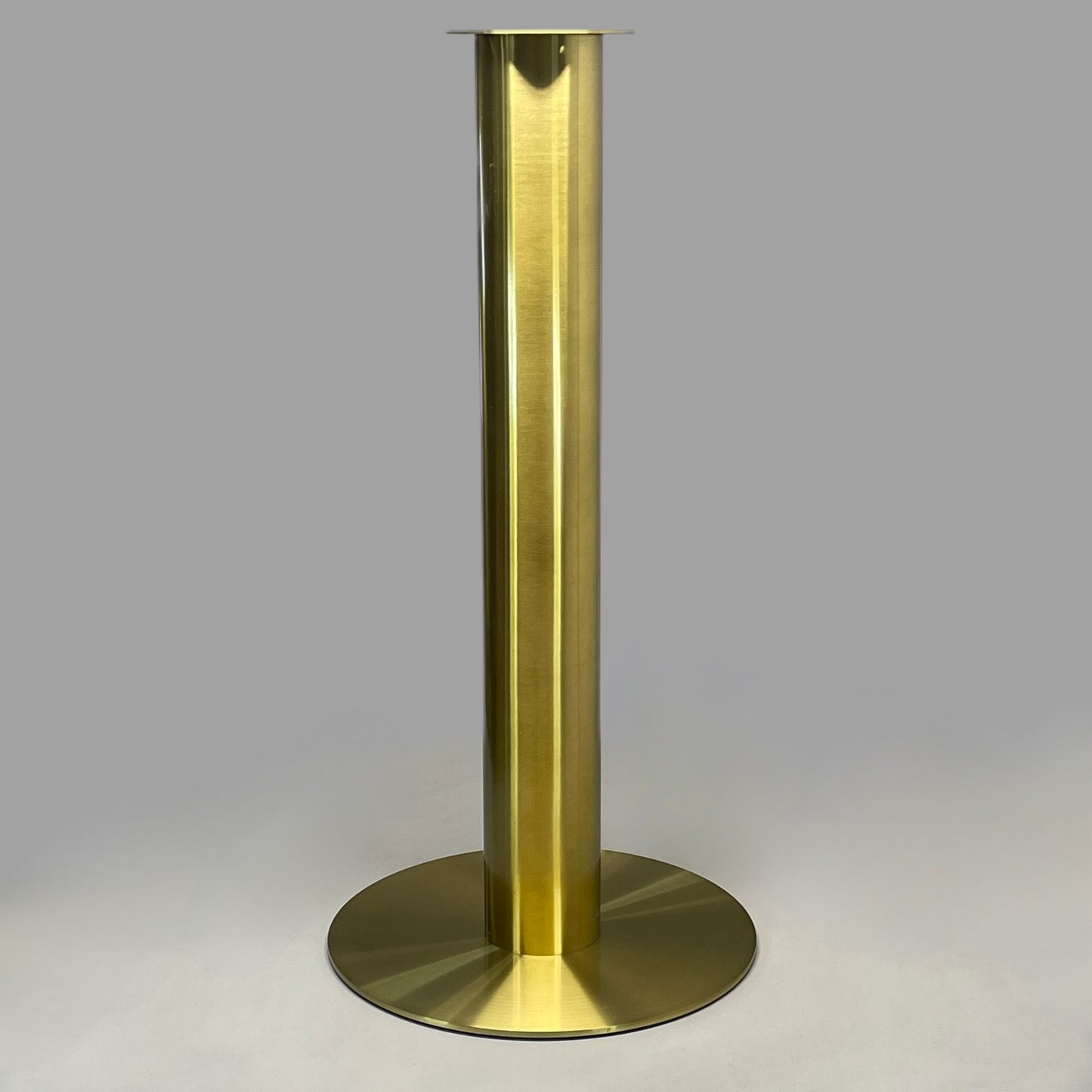 TOM DIXON Tube Dining Table High Brass Plated Steel Base Unit Only TUB04BR (New)