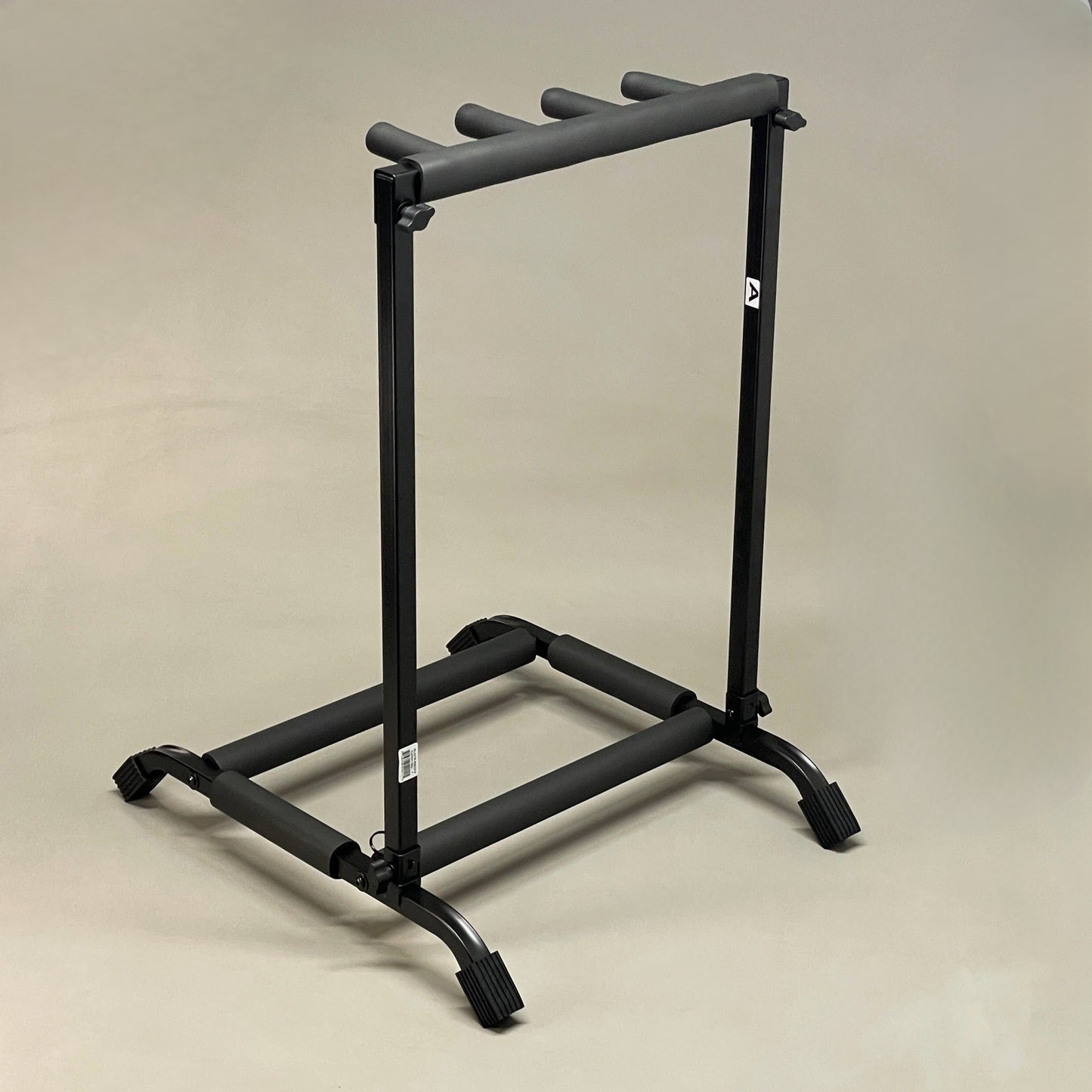 ROK-IT Collapsible Guitar Rack for 3 Guitars Acoustic or Electric Black RI-GTR-RACK3 (New)