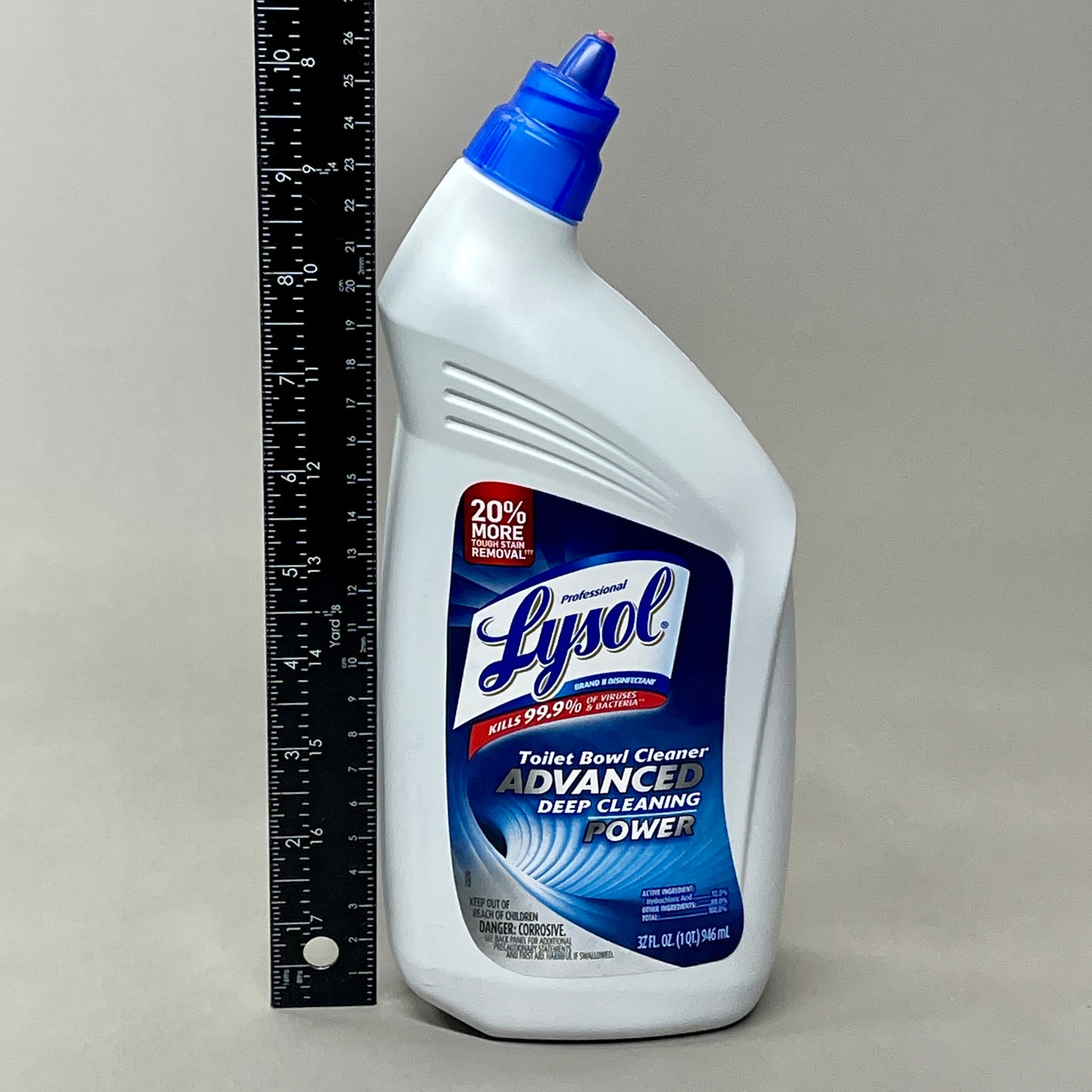LYSOL Toilet Bowl Cleaner 4-PACK! Advanced Power Deep Cleaning 32 fl oz (New)