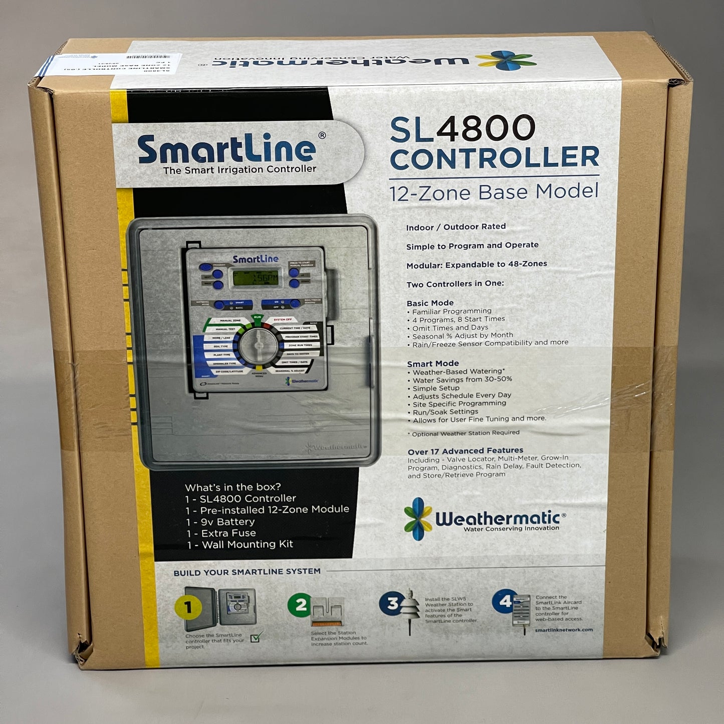 WEATHERMATIC SmartLink 24 Station Indoor/Outdoor Controller M1NA Aircard SL4824 Bundle (New)