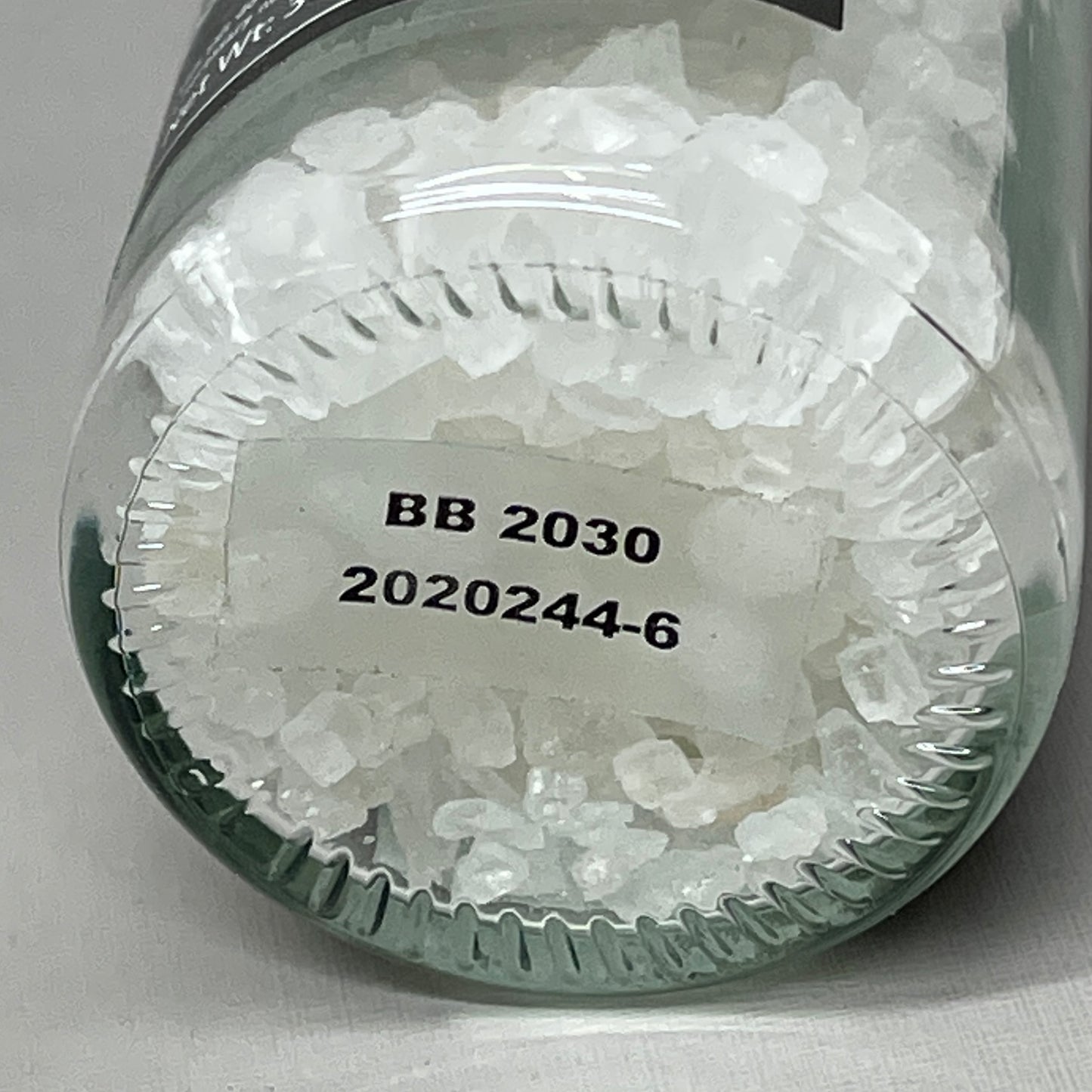 NATIERRA Nature & Earth Himalania Coarse Ice Salt 3 oz Glass Grinder /2 pack (New)