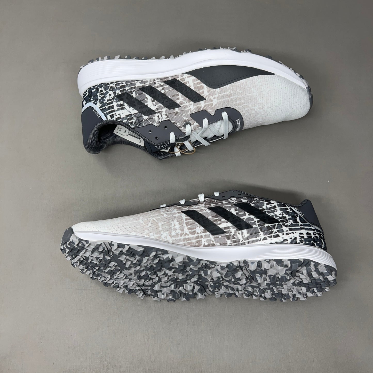 ADIDAS Golf Shoes S2G SL Waterproof Men's Sz 11.5 White / Grey GV9792 (New)