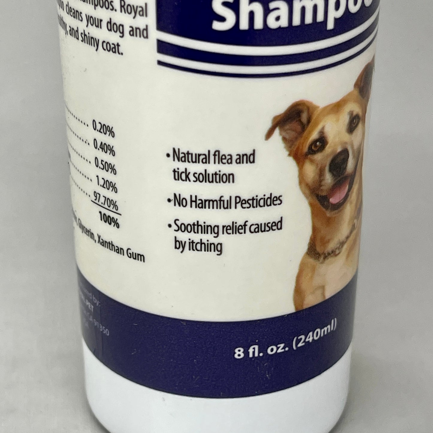 ROYAL PET Natural Flea & Tick Shampoo 6-PACK for Dogs & Cats USA 8 fl oz (New)