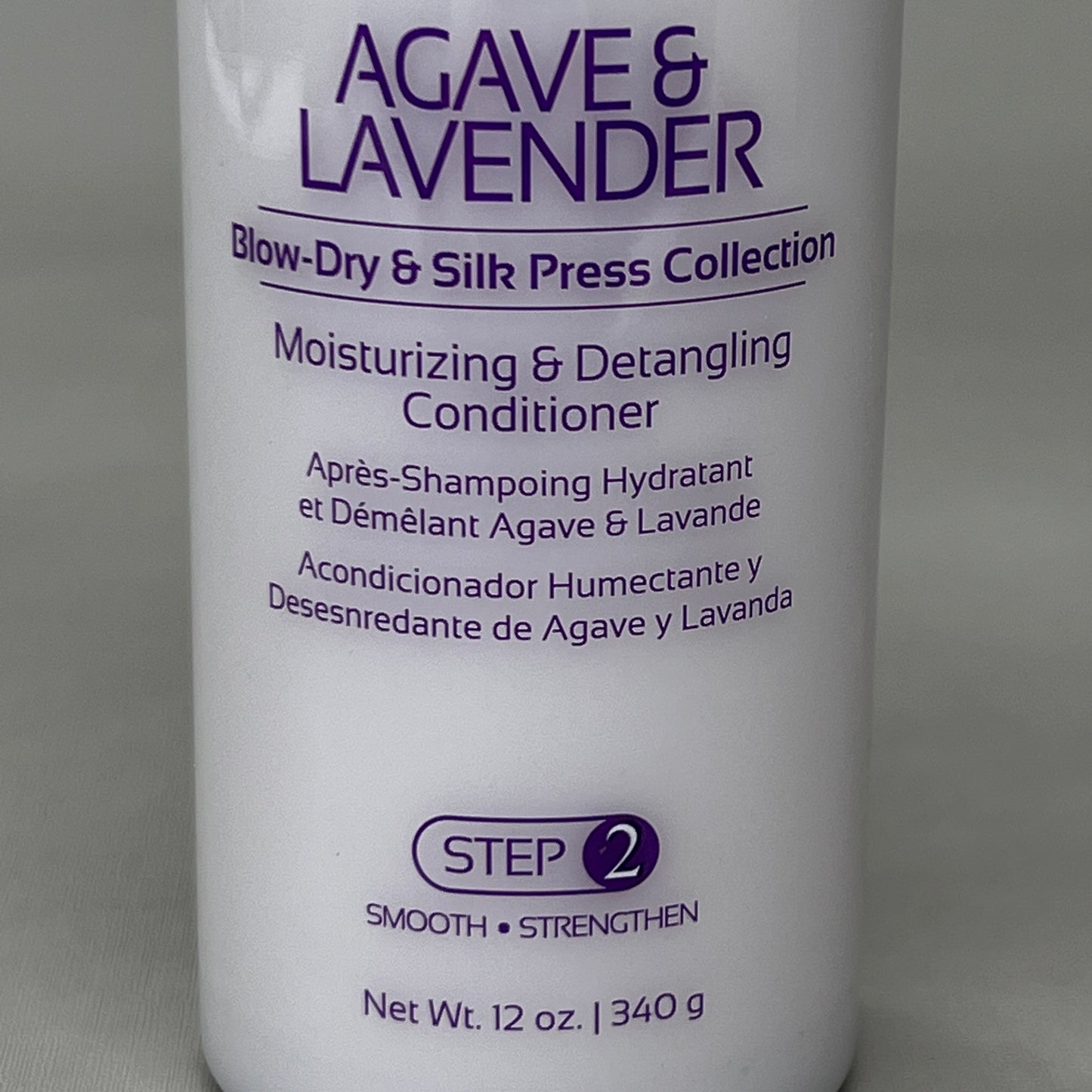DESIGN ESSENTIALS Natural Hair Agave & Lavender Blow Dry Conditioner 12 oz 02/25 (New)