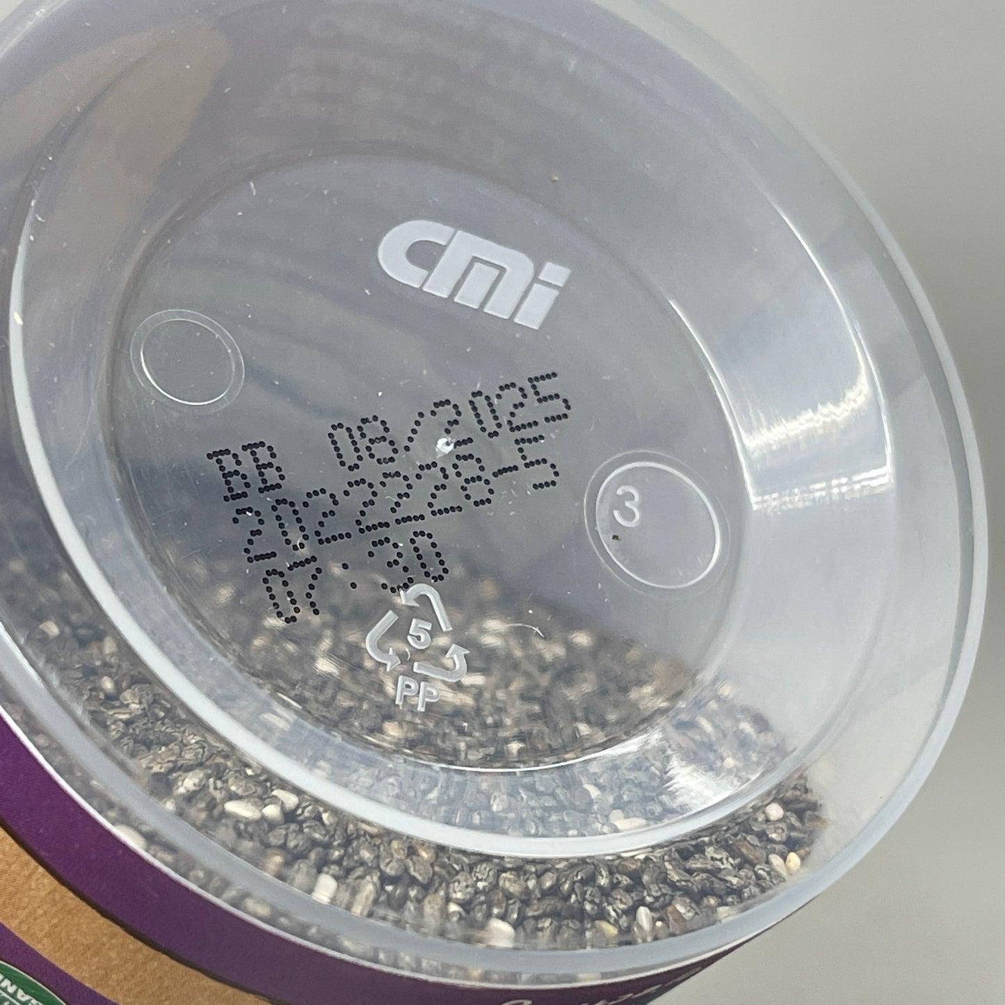 ZA@ NATIERRA Nature & Earth Organic Black Chia Seeds 7 oz Shakers / 2 Cartons (New) C