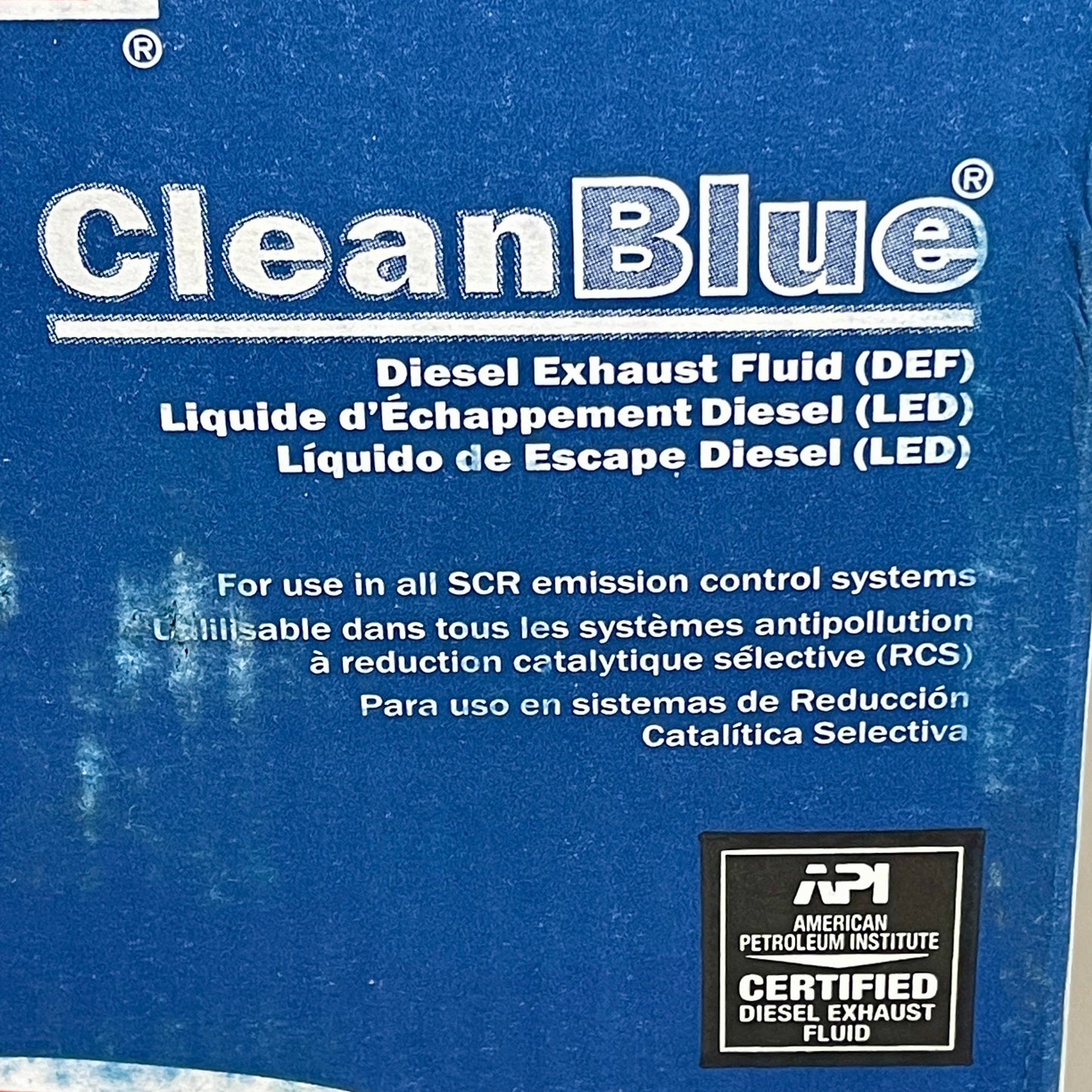 TRP CLEAN BLUE Diesel Exhaust Fluid 2.5 Gallon (New)