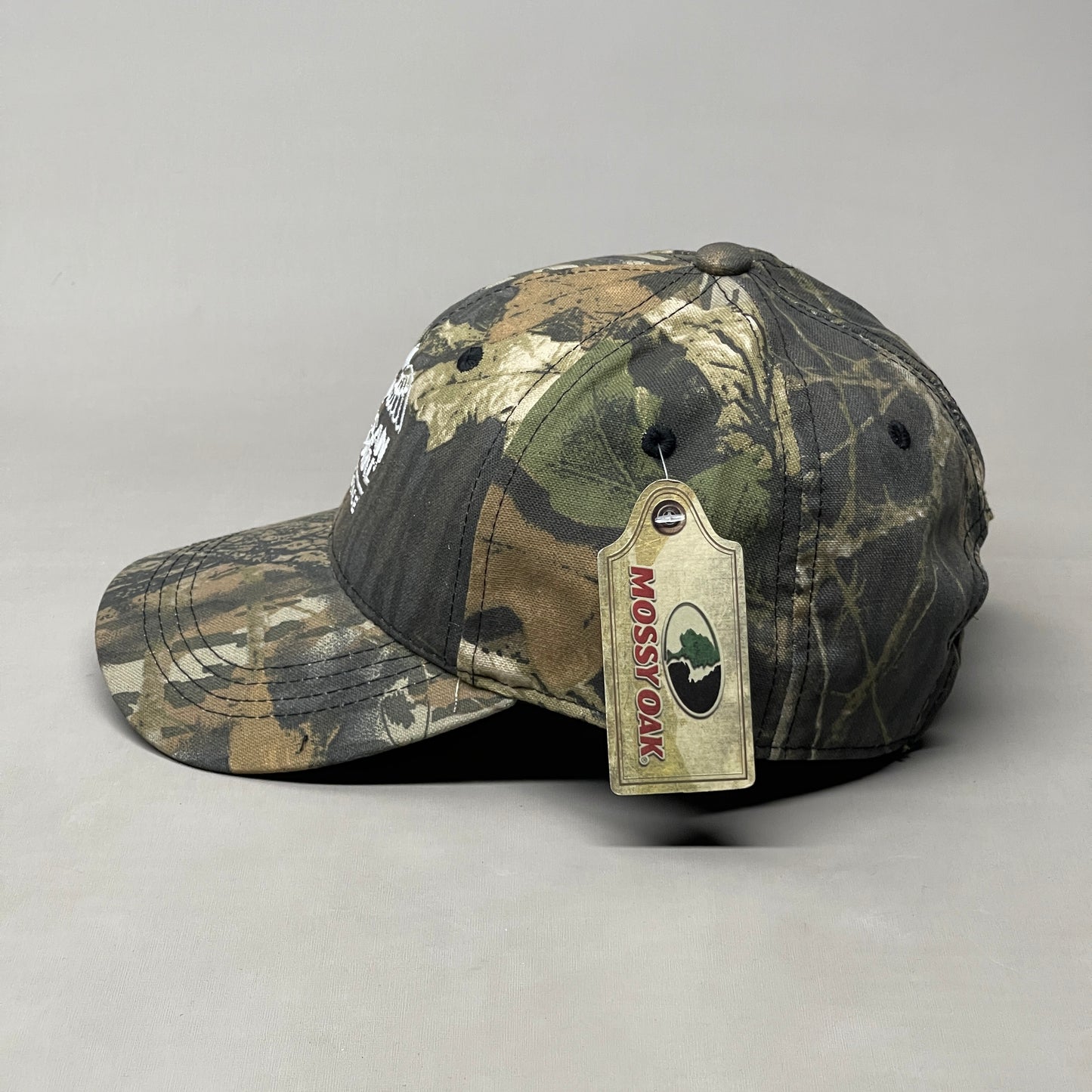 AMERICAN NATIONAL INSURANCE Mossy Oak Cap / Hat Adjustable One Size Camo (New)