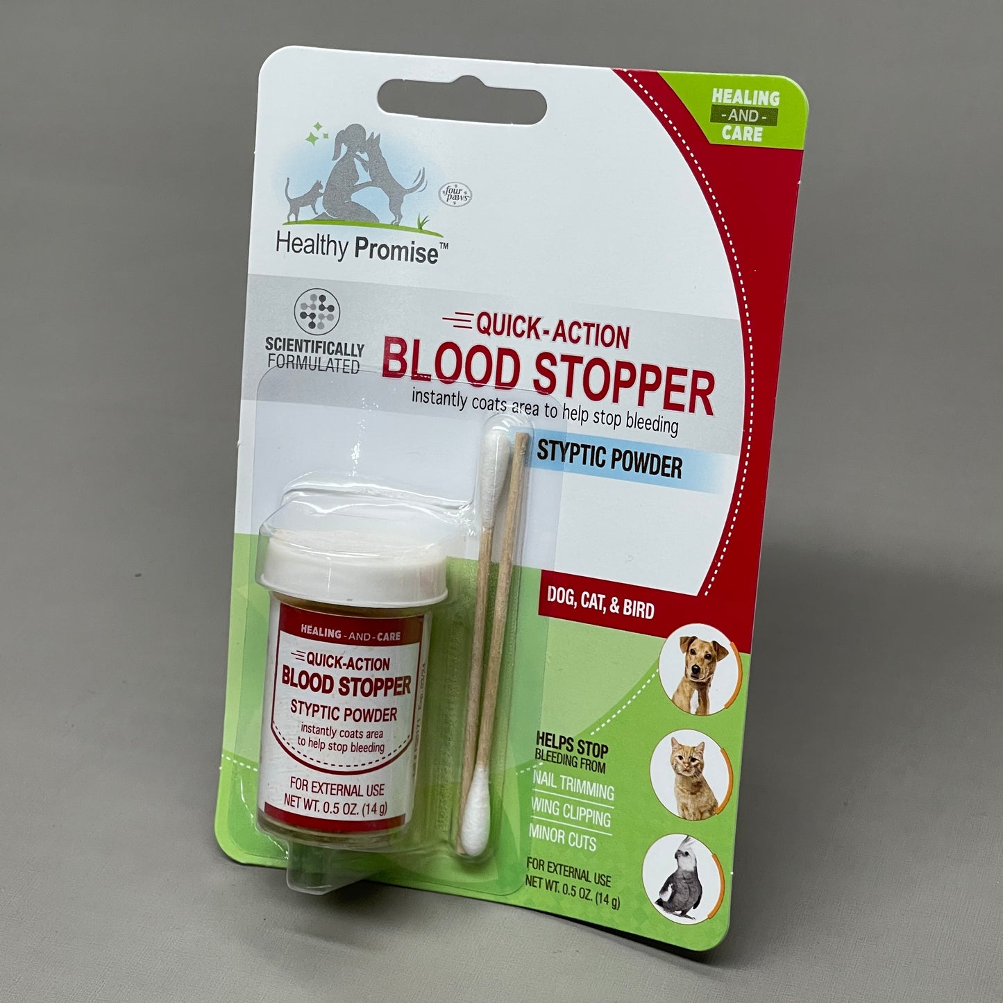 FOUR PAWS Case of 24 Quick Action Blood Stopper Styptic Powder Bottles 0.5oz (New)