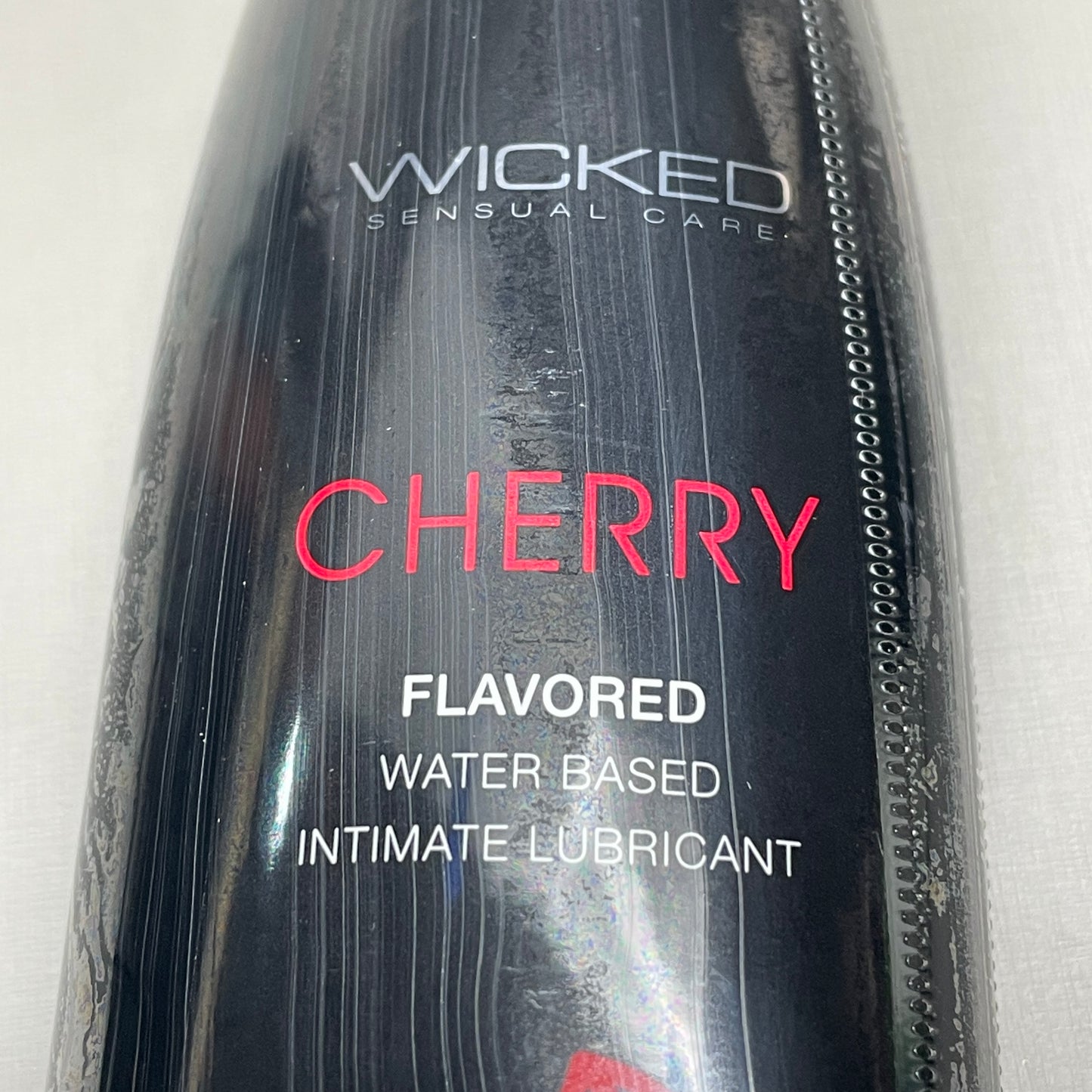 WICKED SENSUAL CARE Cherry Flavored Water Based Intimate Lubricant 4 oz 03/24 (New)