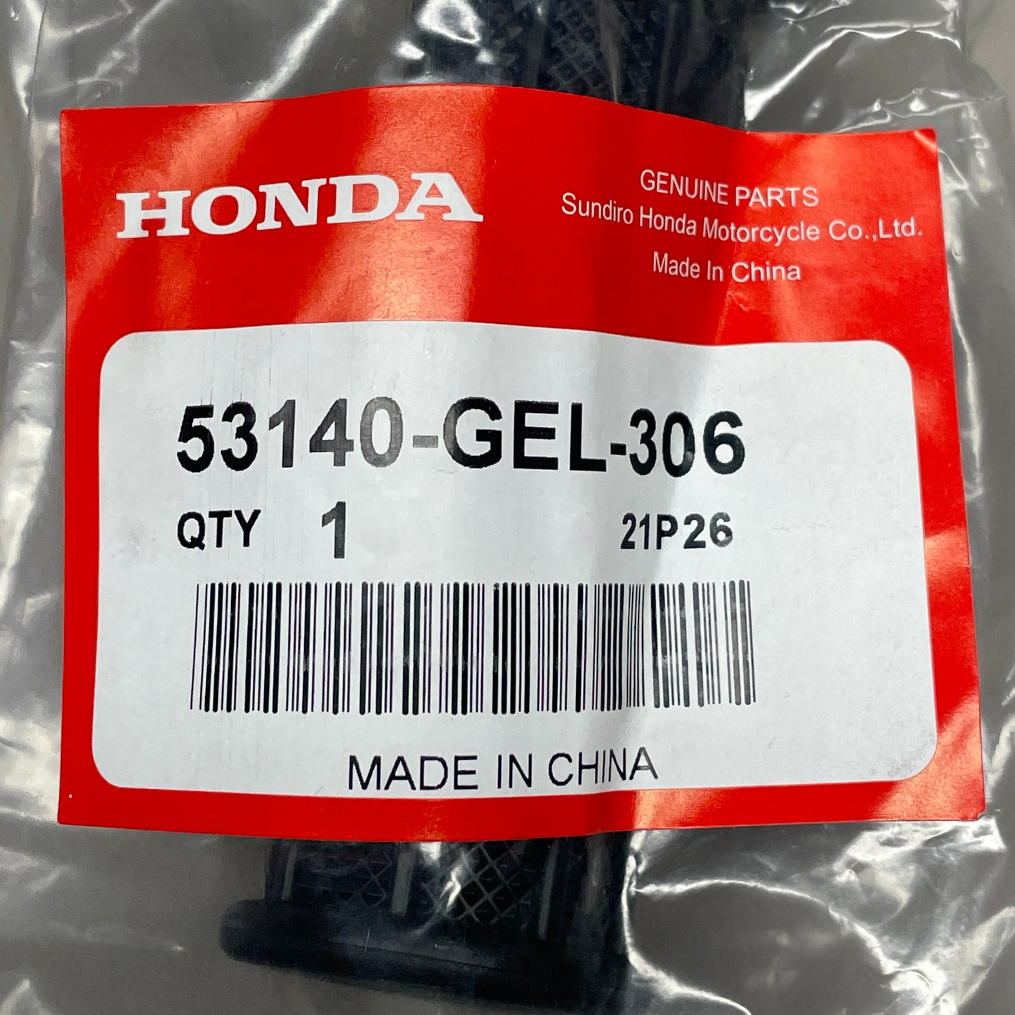 HONDA Grip, Throttle (COO) CRF50F 53140-GEL-306 OEM (New)