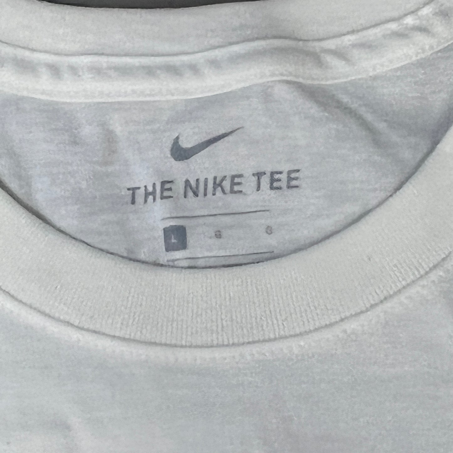 NIKE USC Trojans Essential Logo T-Shirt Men's Sz L White DD7280-100 (New)